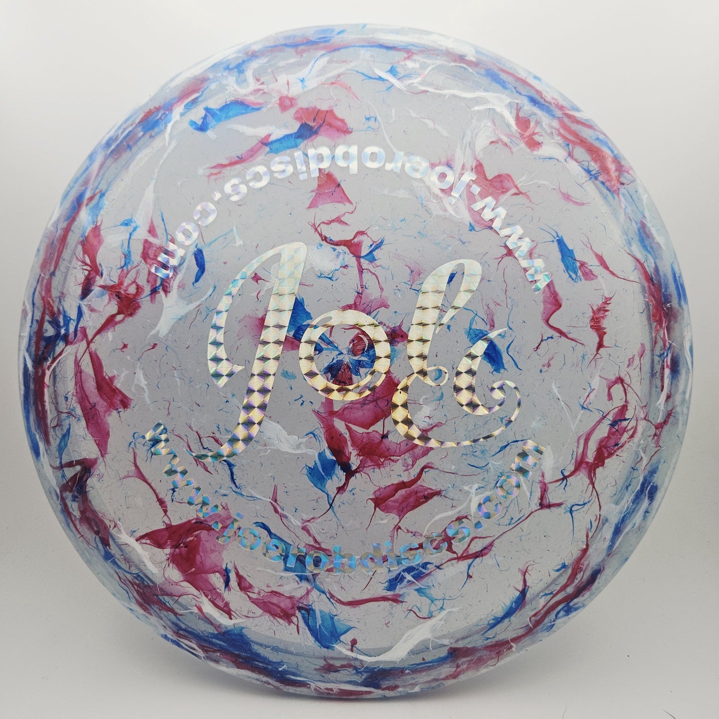 #15315 173g Blue / Red, Silver Squares Foil, JRDG JRDG Z Jawbreaker FLX Buzzz SS