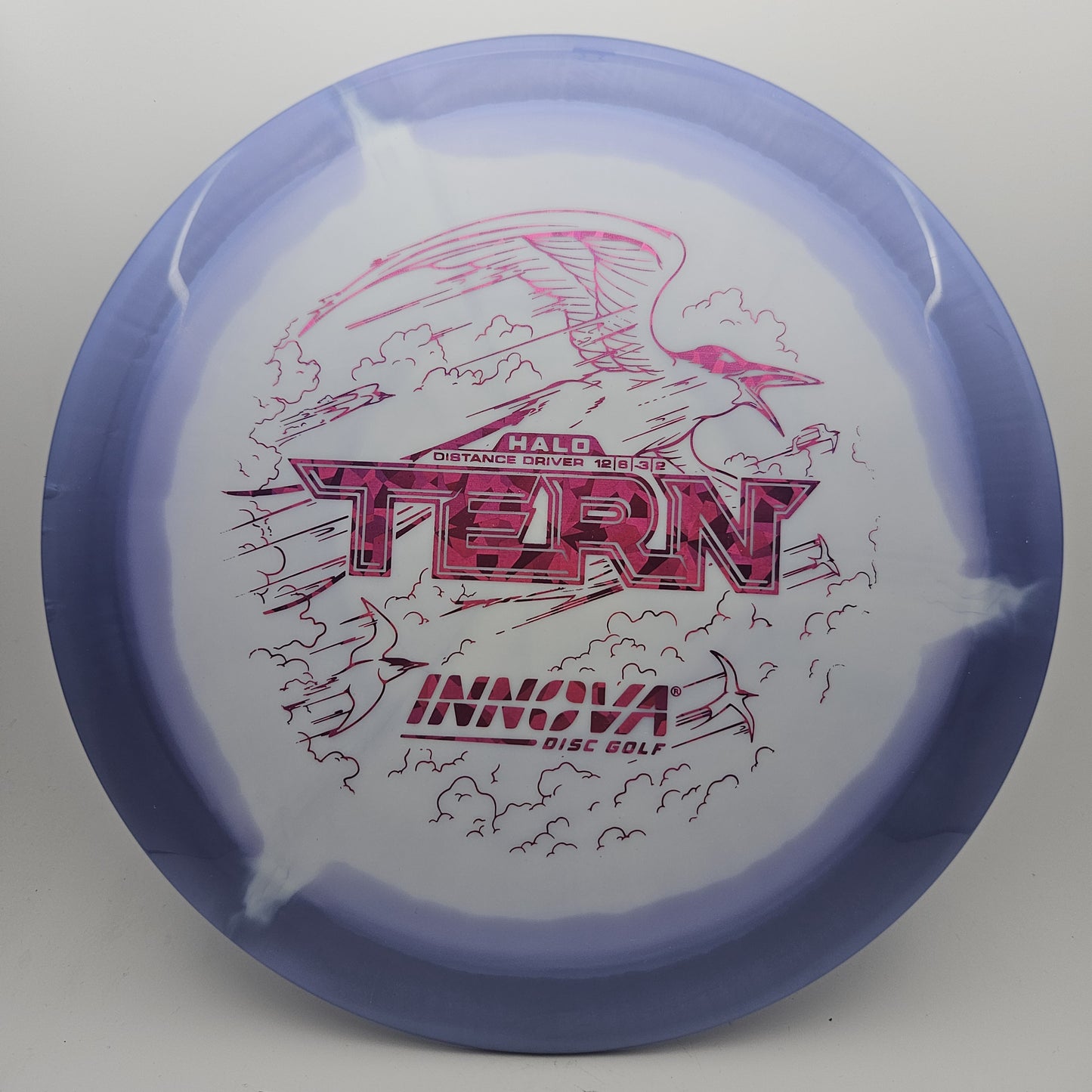 #9487 161g White / Purple Halo Star Tern