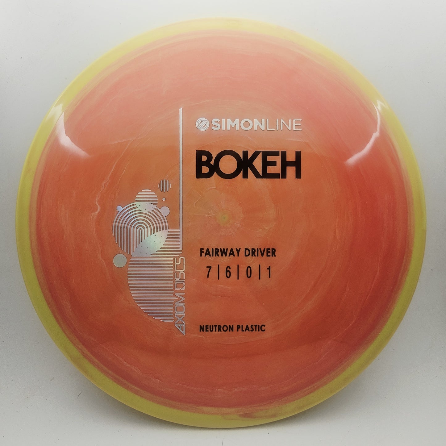 #20001 172g Peach / Yellow PLC Neutron Bokeh
