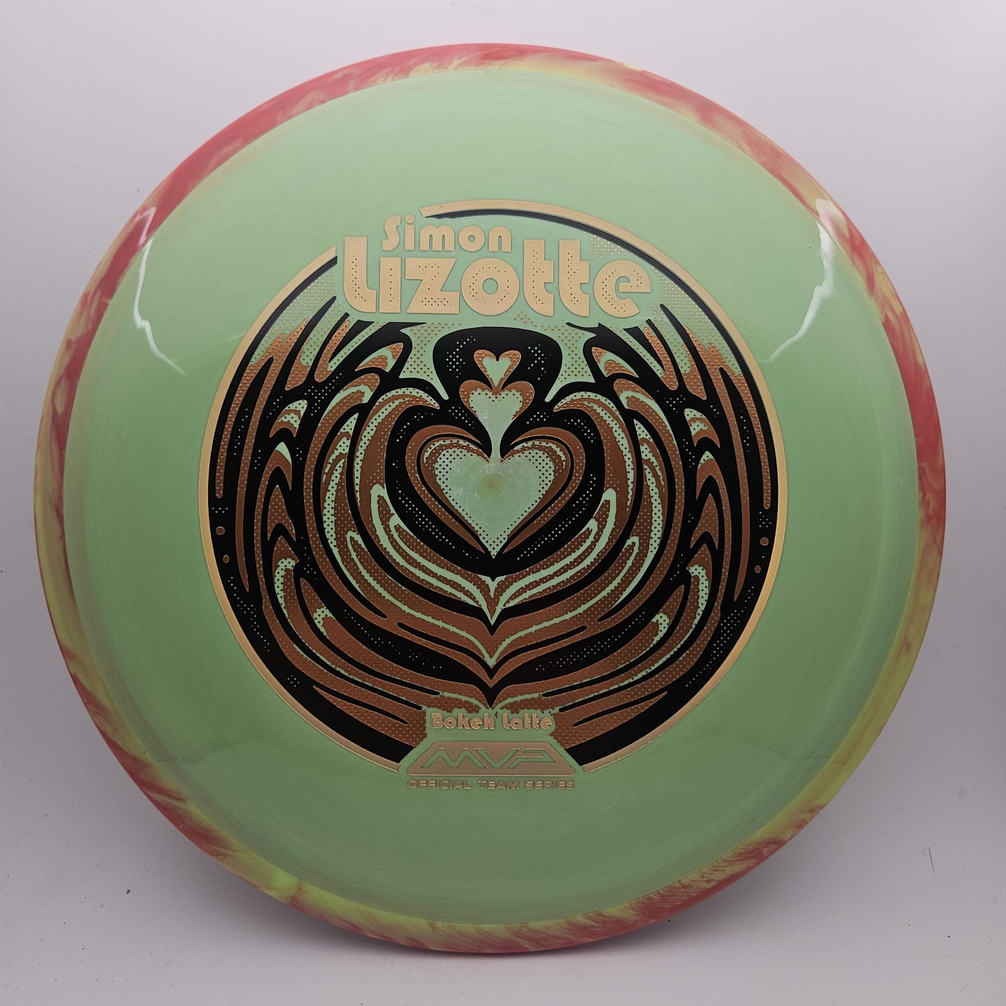 #18025 175g Green / Red, Simon Lizotte Team Series - Bokeh Latte Neutron Bokeh - Simon Lizotte Team Series - Bokeh Latte
