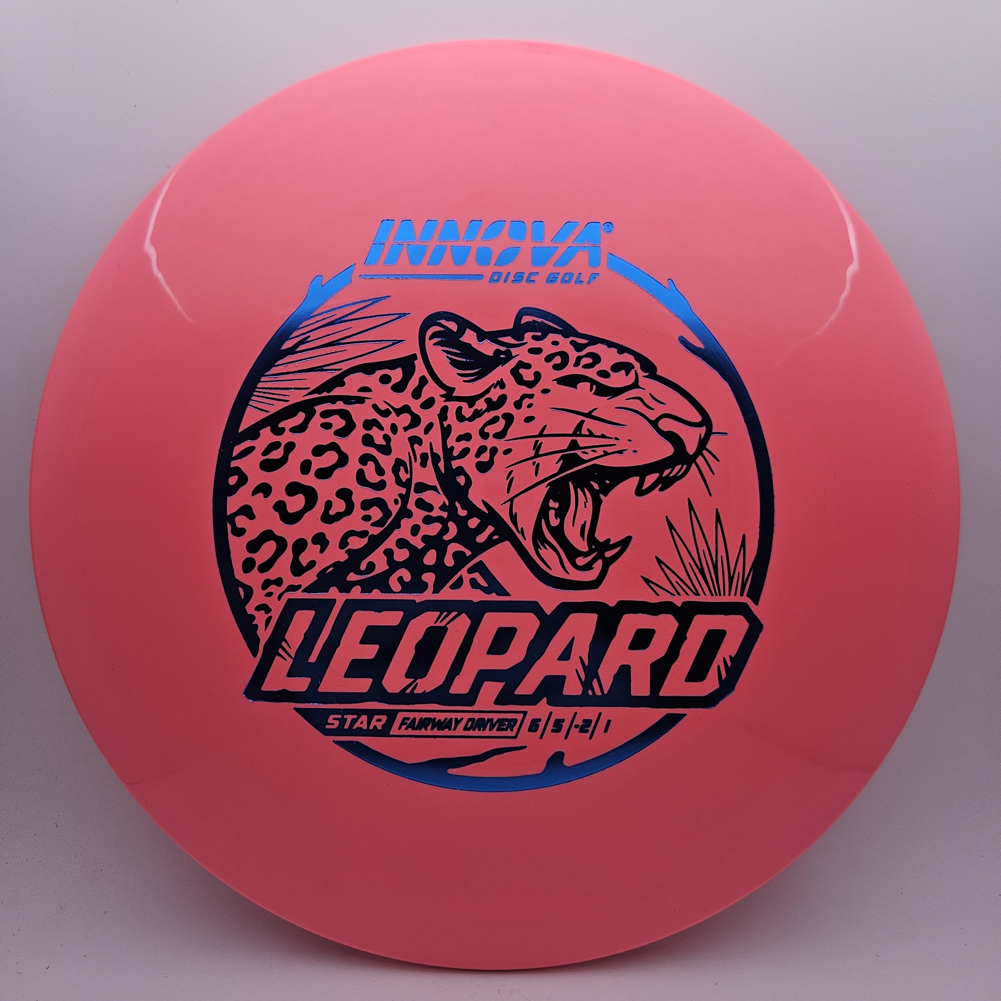 #10143 171g Pink Star Leopard