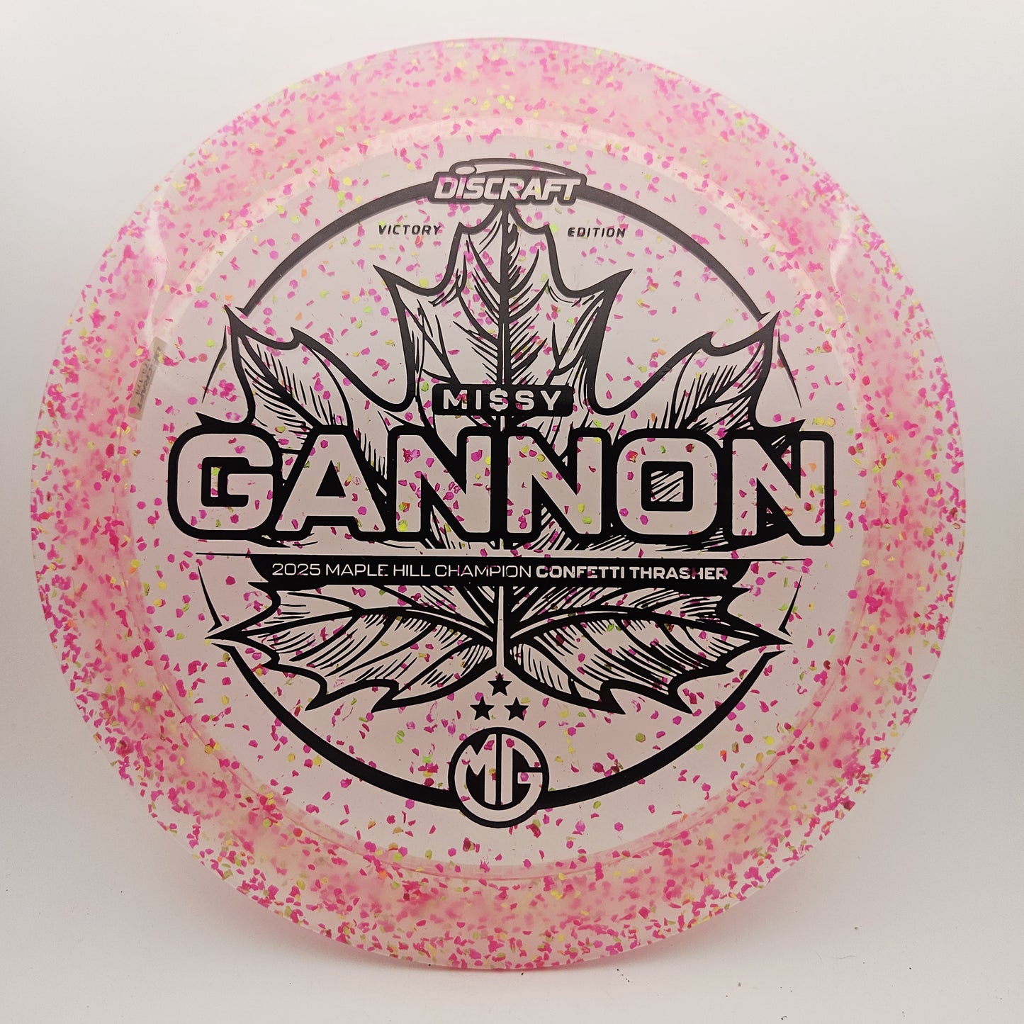 #16223 173-174g Pink, Missy Gannon Maple Hill Champion Z Confetti Thrasher