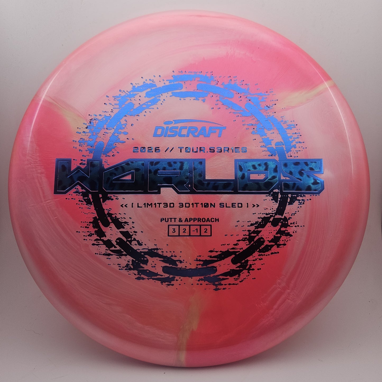 #19520 178g Pink, Worlds 2026 Tour Series Special Blend Sled - Worlds 2026