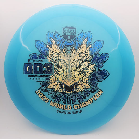 #15862 174g Blue, Gannon Buhr World Champion Q-Line DD3