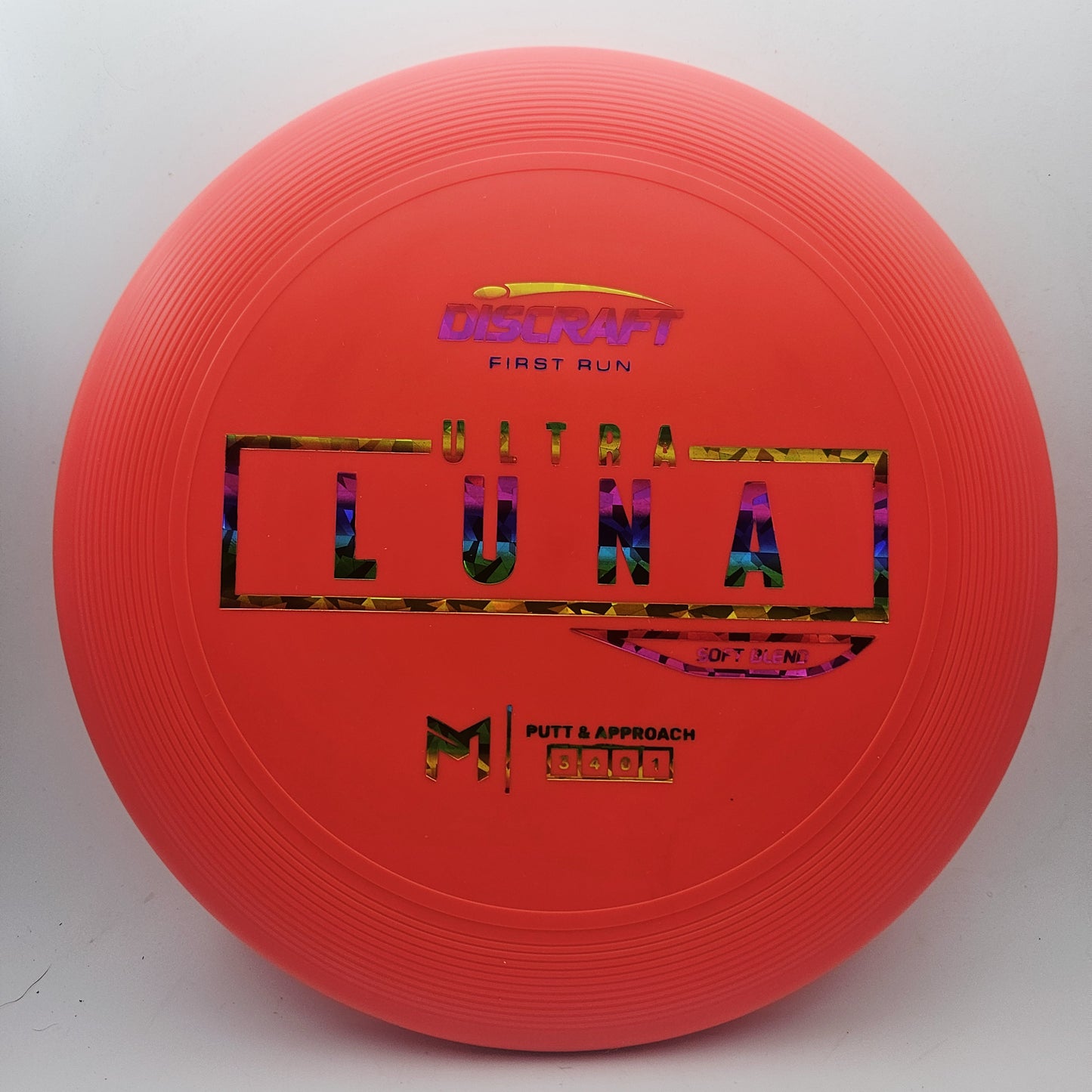 #20052 175g Red, First Run Putter Soft Ultra Luna - First Run