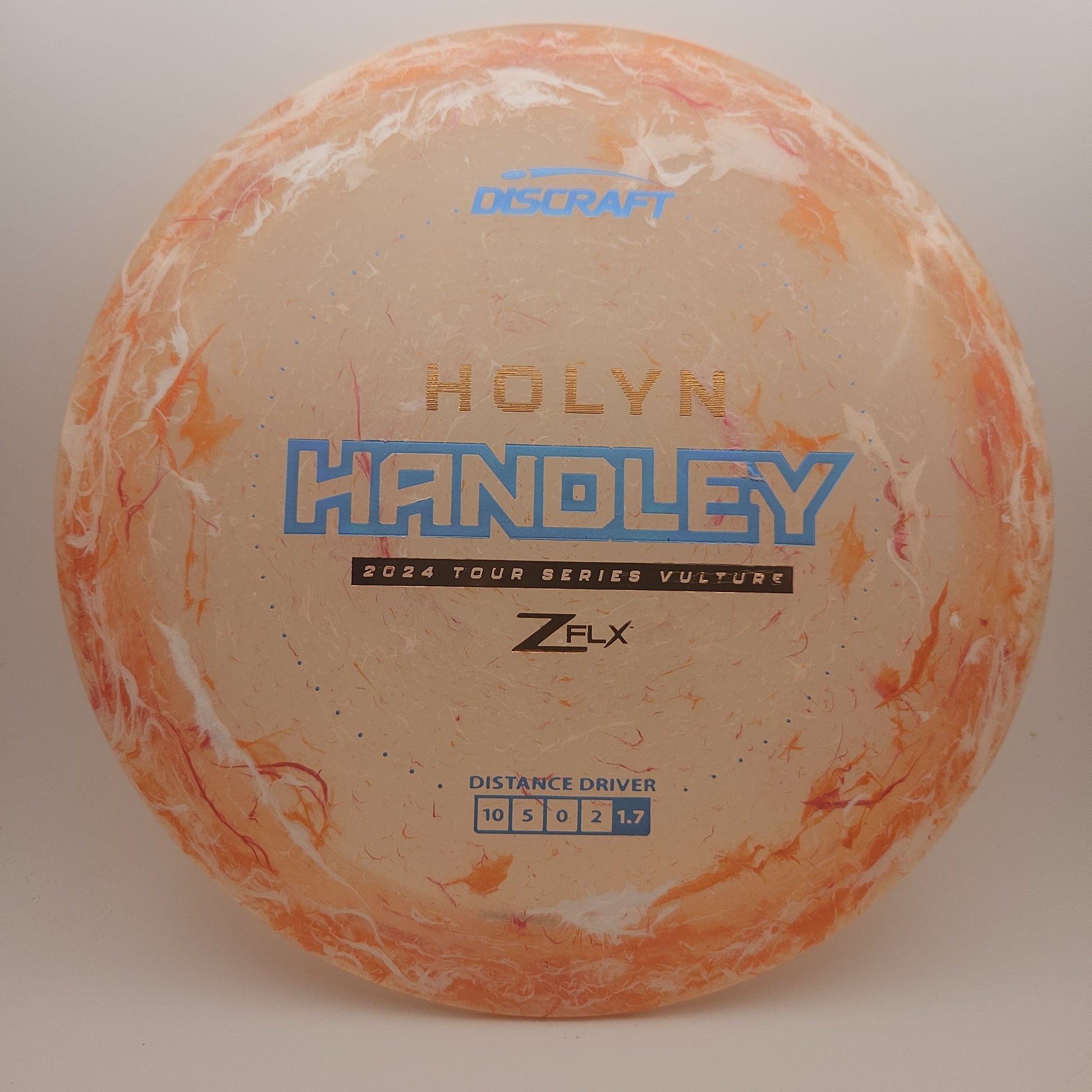 #7695 175-176g Orange, Holyn Handley Tour Series Jawbreaker Z Flx Vulture