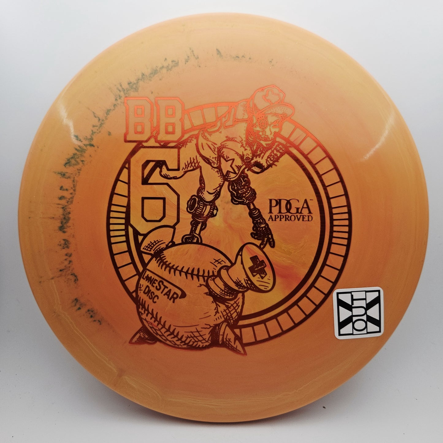 #14212 175g Orange, X-Out Bravo BB6