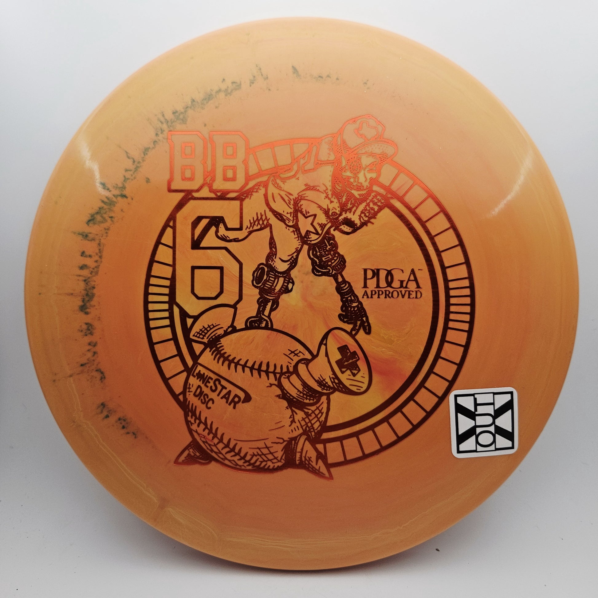 #14212 175g Orange, X-Out Bravo BB6