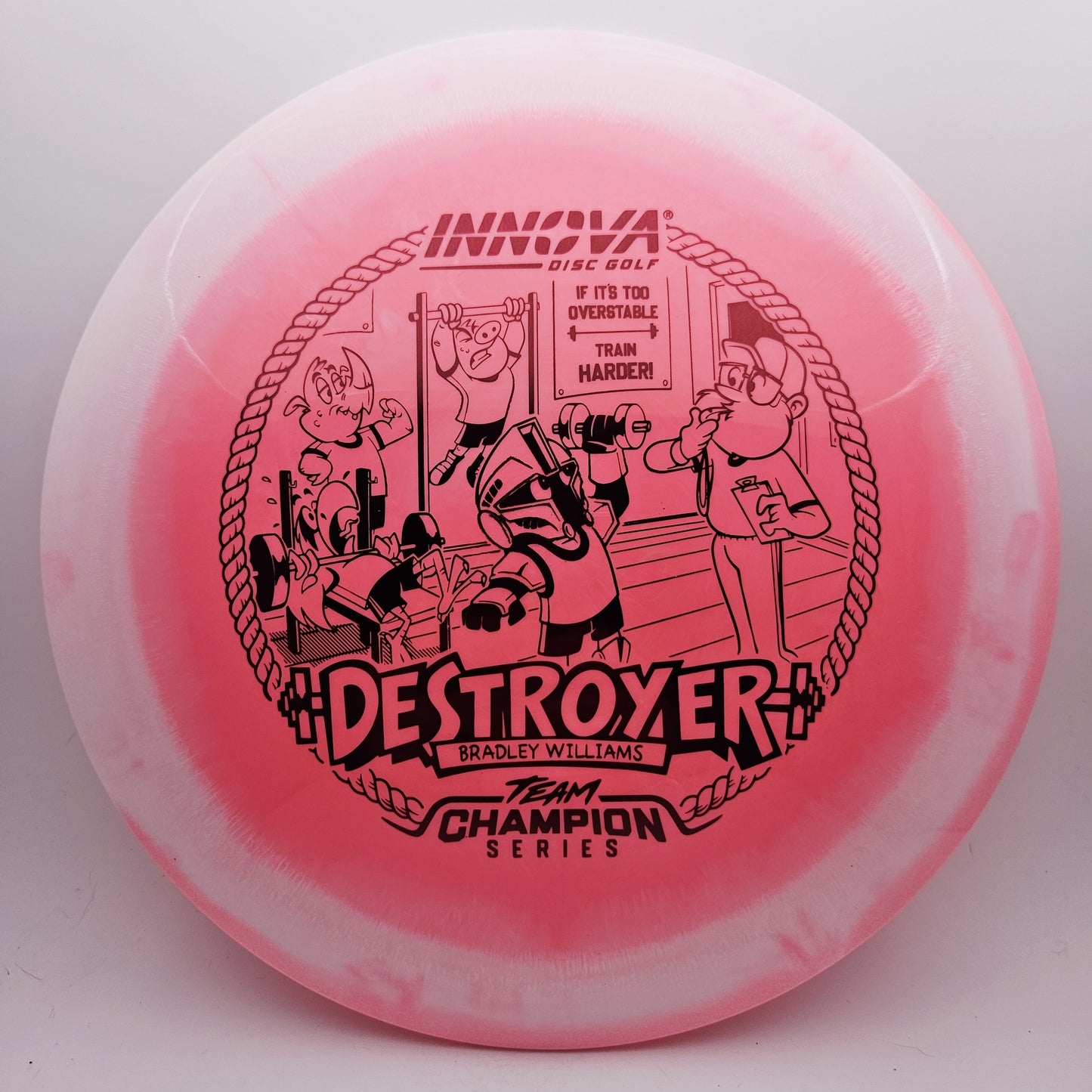 #17651 157g Pink / White, Bradley Williams Tour Series BW Halo Star Destroyer - Bradley Williams Tour Series