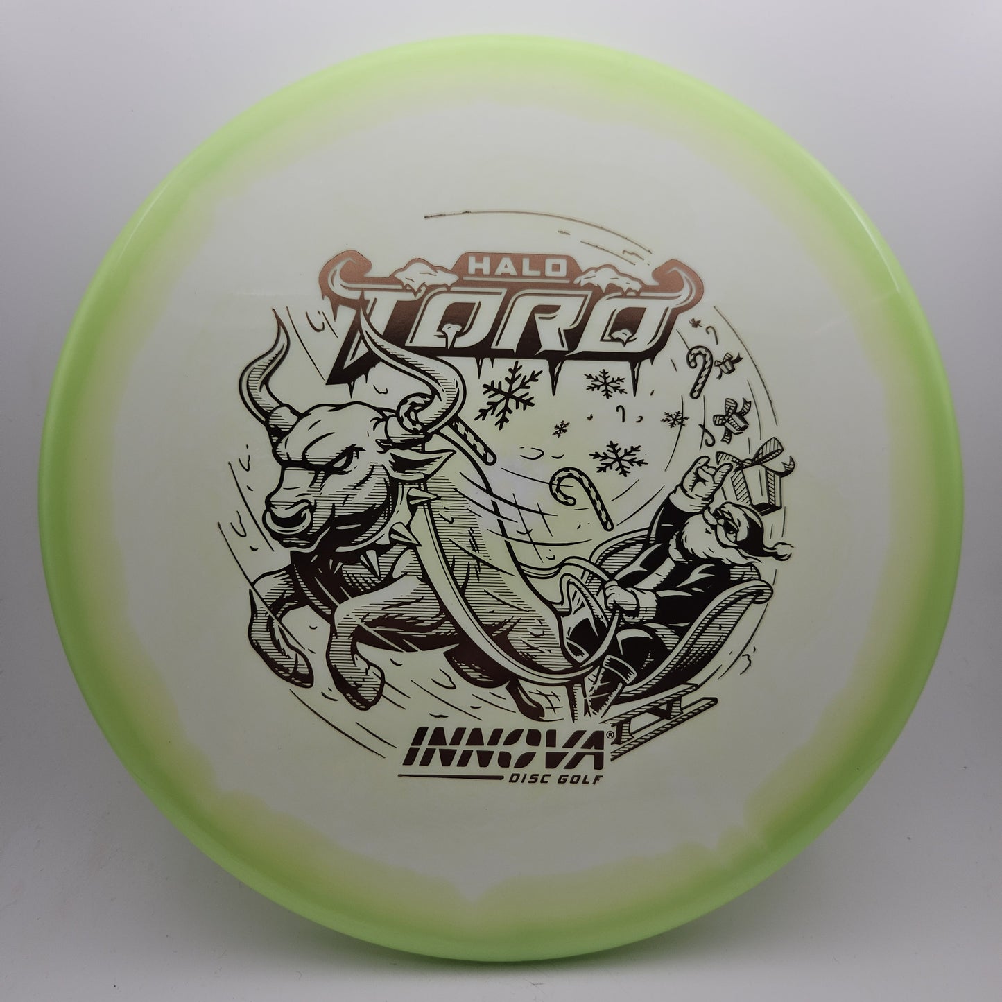 #9559 169g Green / White Halo Star Toro