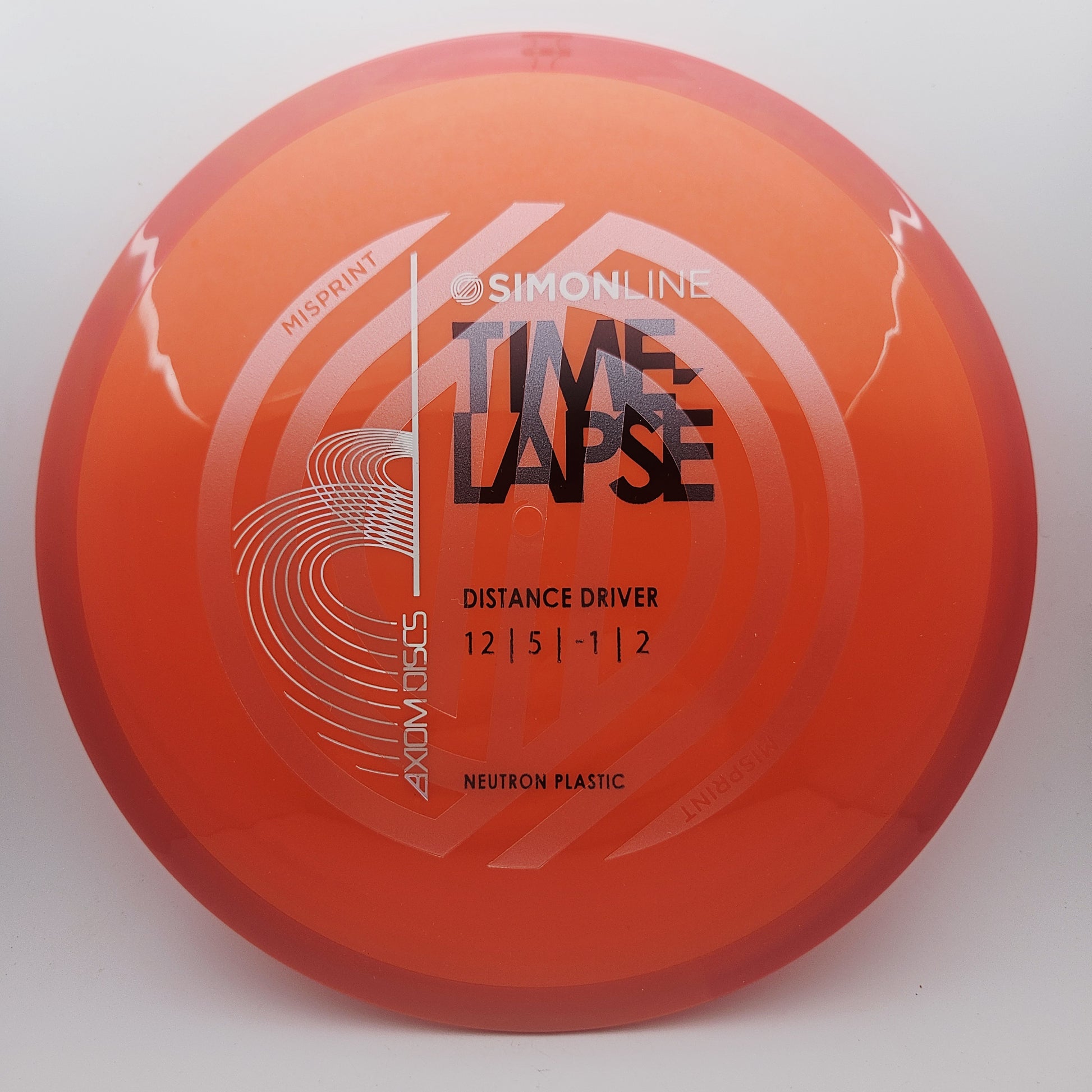 #17351 173g Orange / Red Misprint Neutron Time-Lapse