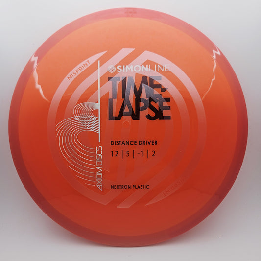#17351 173g Orange / Red Misprint Neutron Time-Lapse