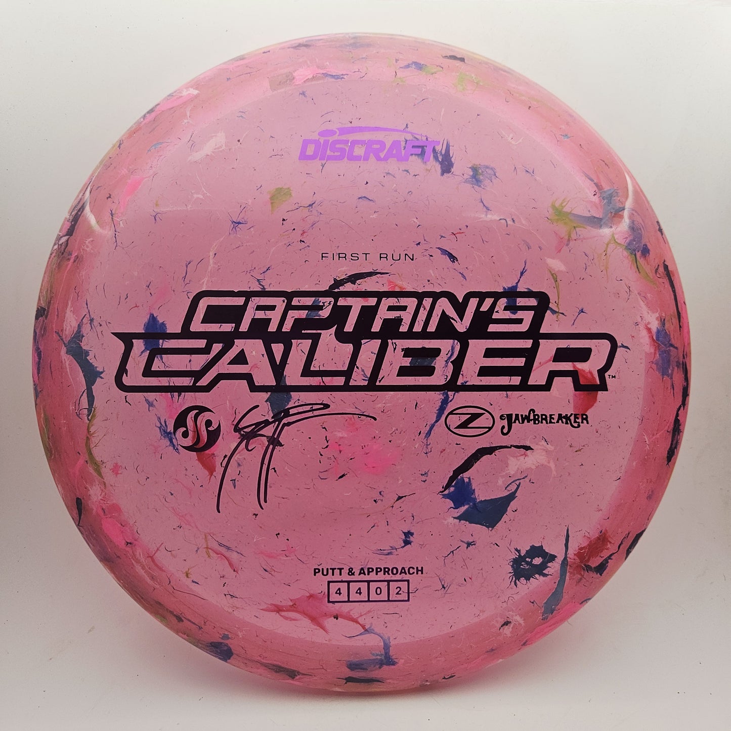 #20717 173-174g Pink, First Run Z Jawbreaker Captains Caliber - First Run