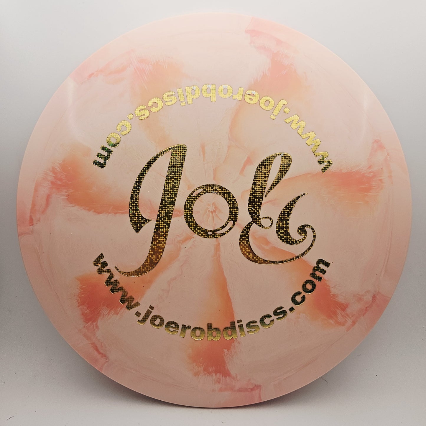 #15374 175-176g Peach, Gold Sparkle Foil, JRDG JRDG ESP Passion - JRDG