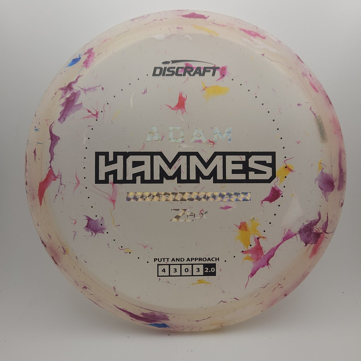 #6473 173-174g Pink, Adam Hammes Tour Series Jawbreaker Z Flx Zone