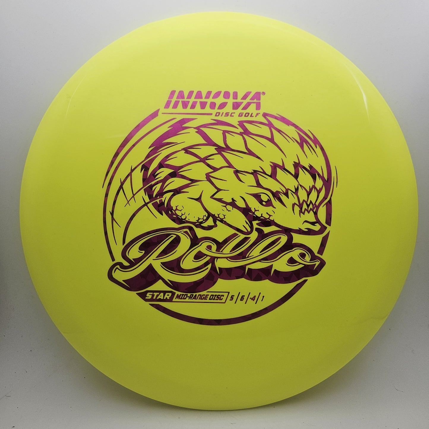 #18096 176g Yellow Star Rollo