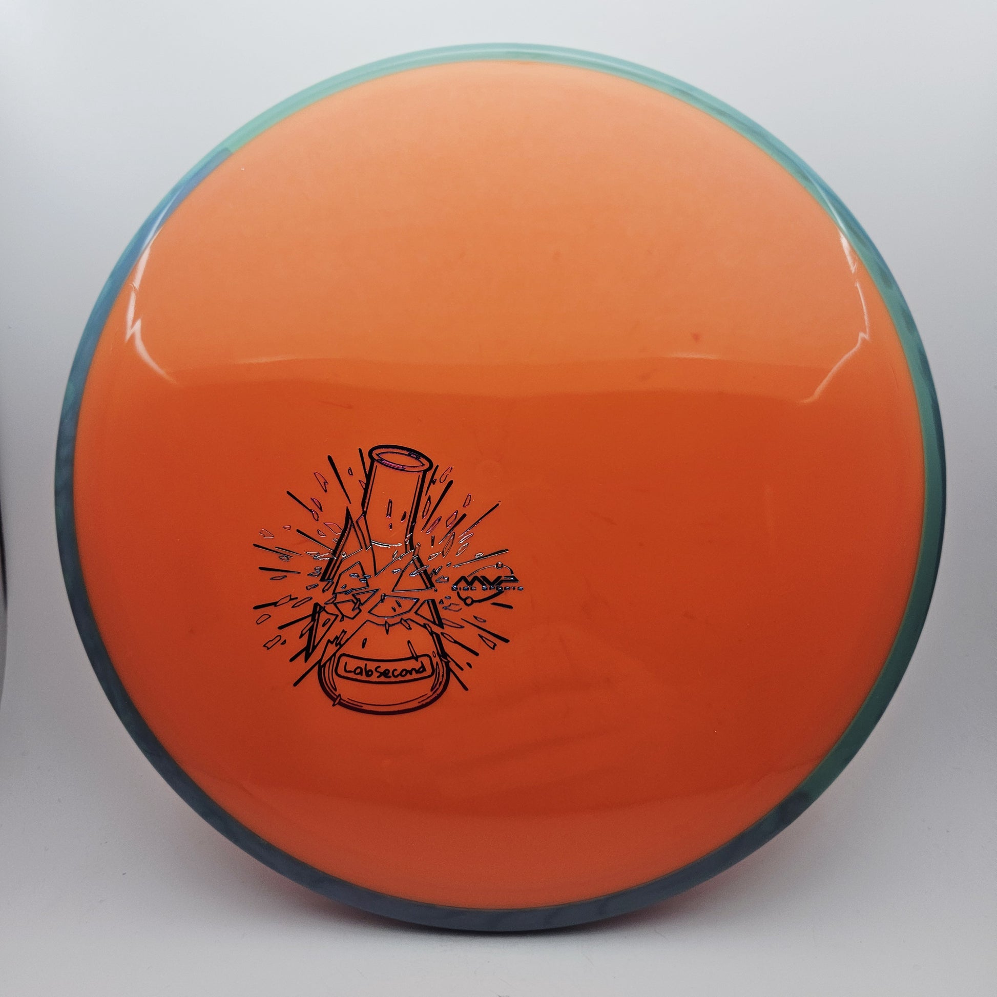 #16539 173g Orange / Teal, Lab Second Neutron Hex - Lab Second