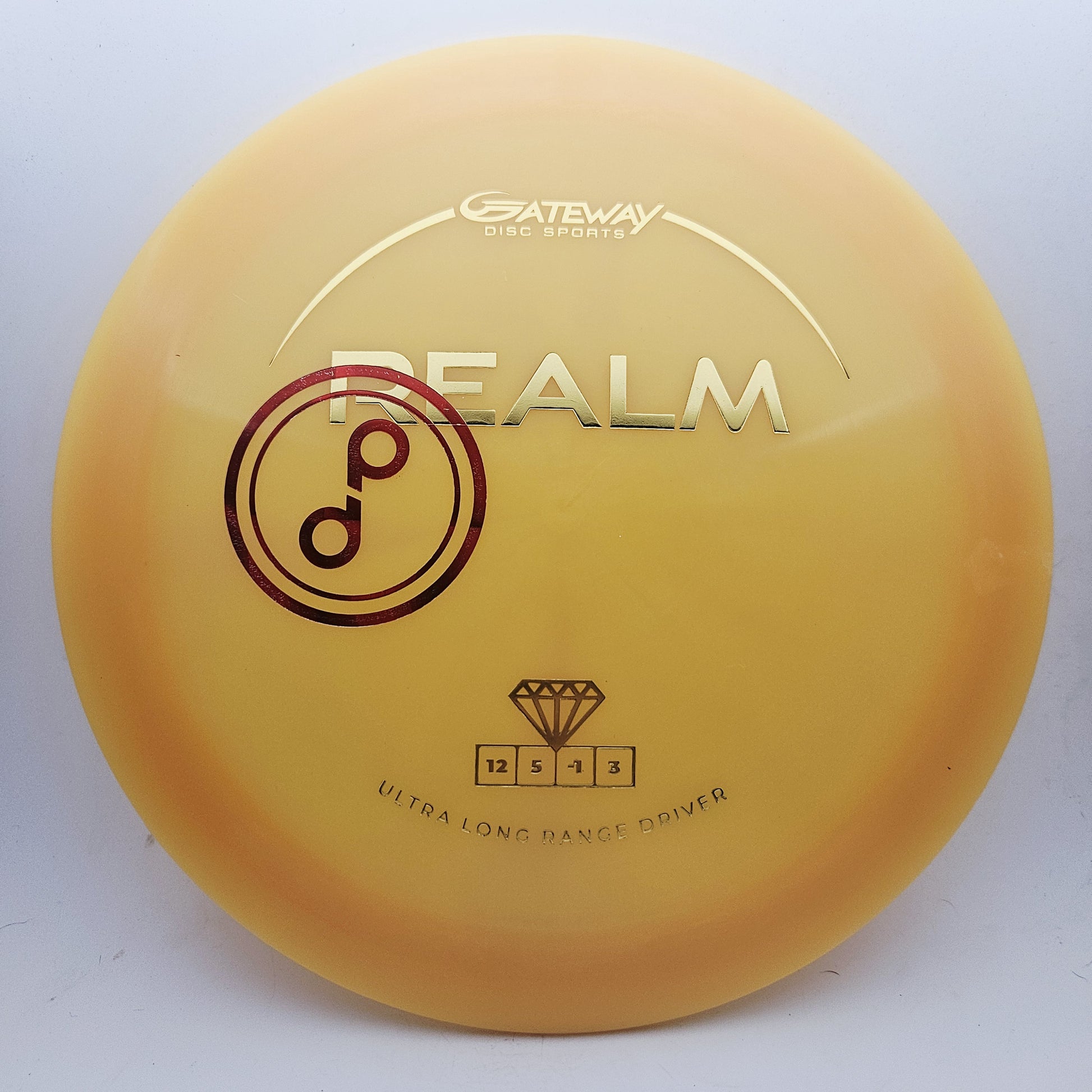 #20396 176g Orange Diamond Realm