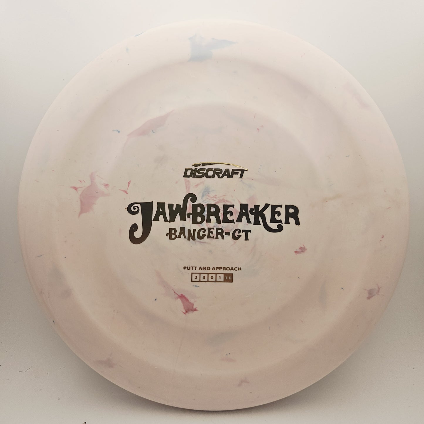 #16013 173-174g Peach Jawbreaker Banger GT