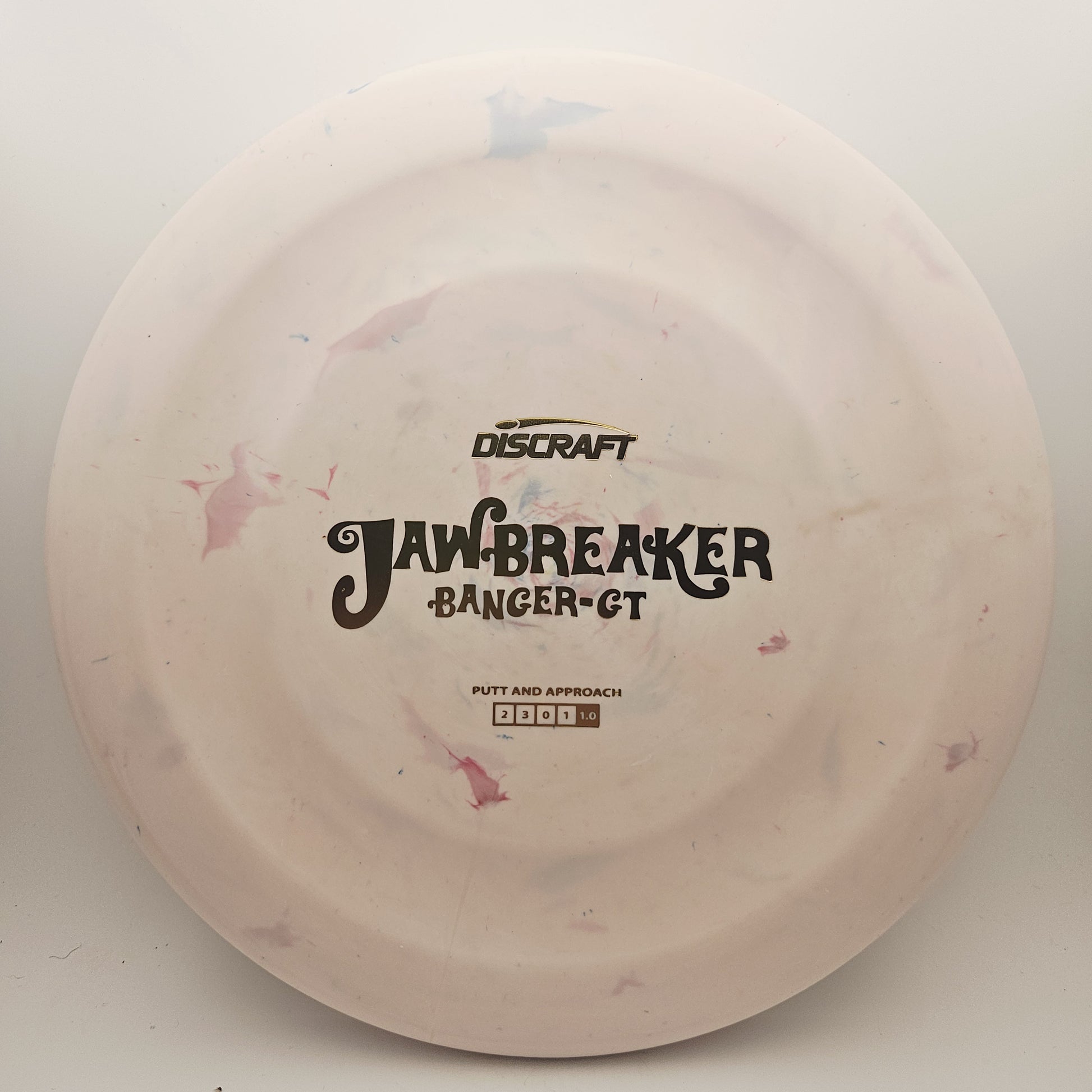 #16013 173-174g Peach Jawbreaker Banger GT