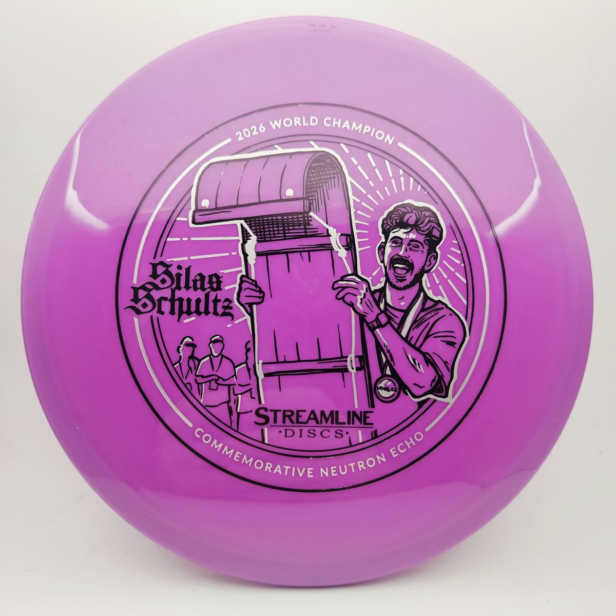 #21087 176g Purple, Silas Schultz World Champion Neutron Echo - Silas Schultz World Champion