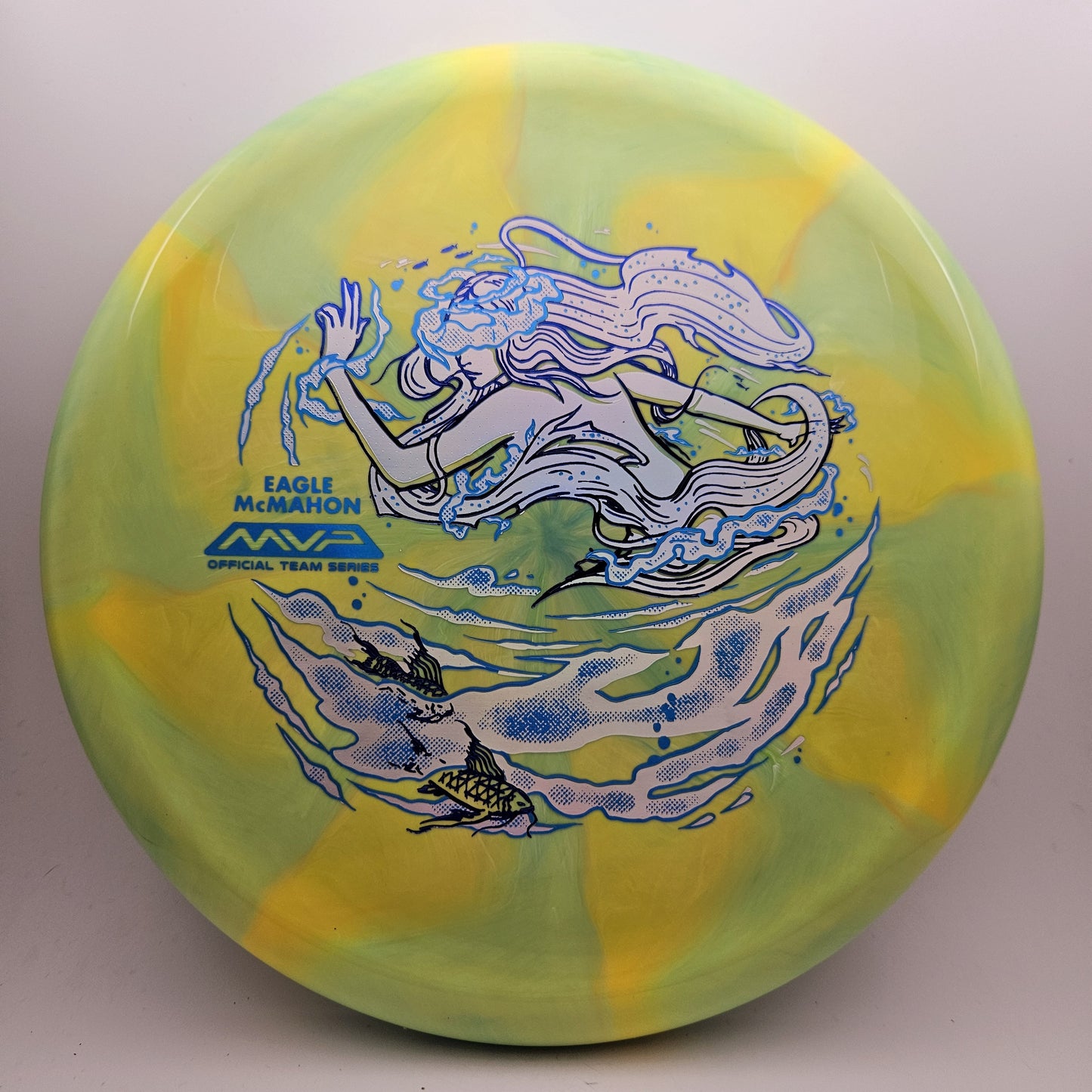 #10717 174g Green / Yellow, Eagle McMahon Team Series Cosmic Neutron Range