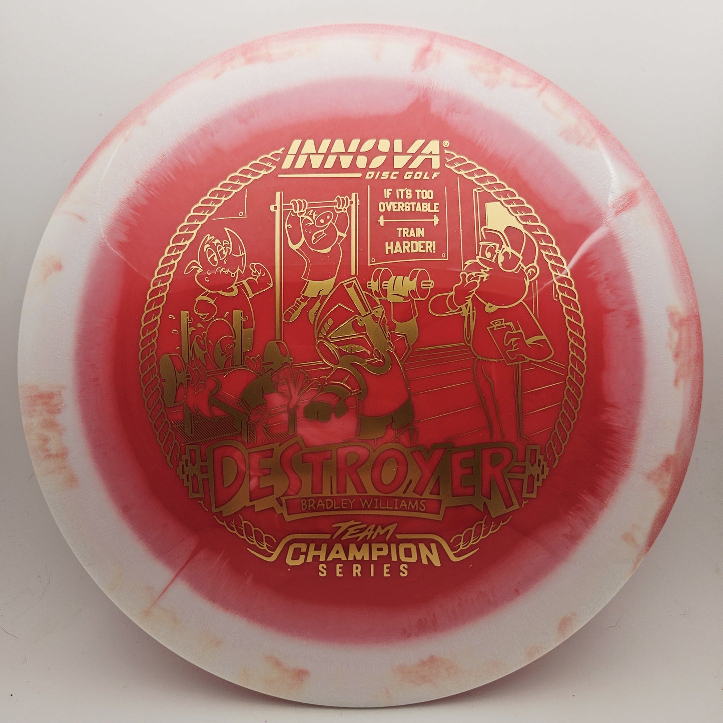 #17656 156g Red / White, Bradley Williams Tour Series BW Halo Star Destroyer - Bradley Williams Tour Series