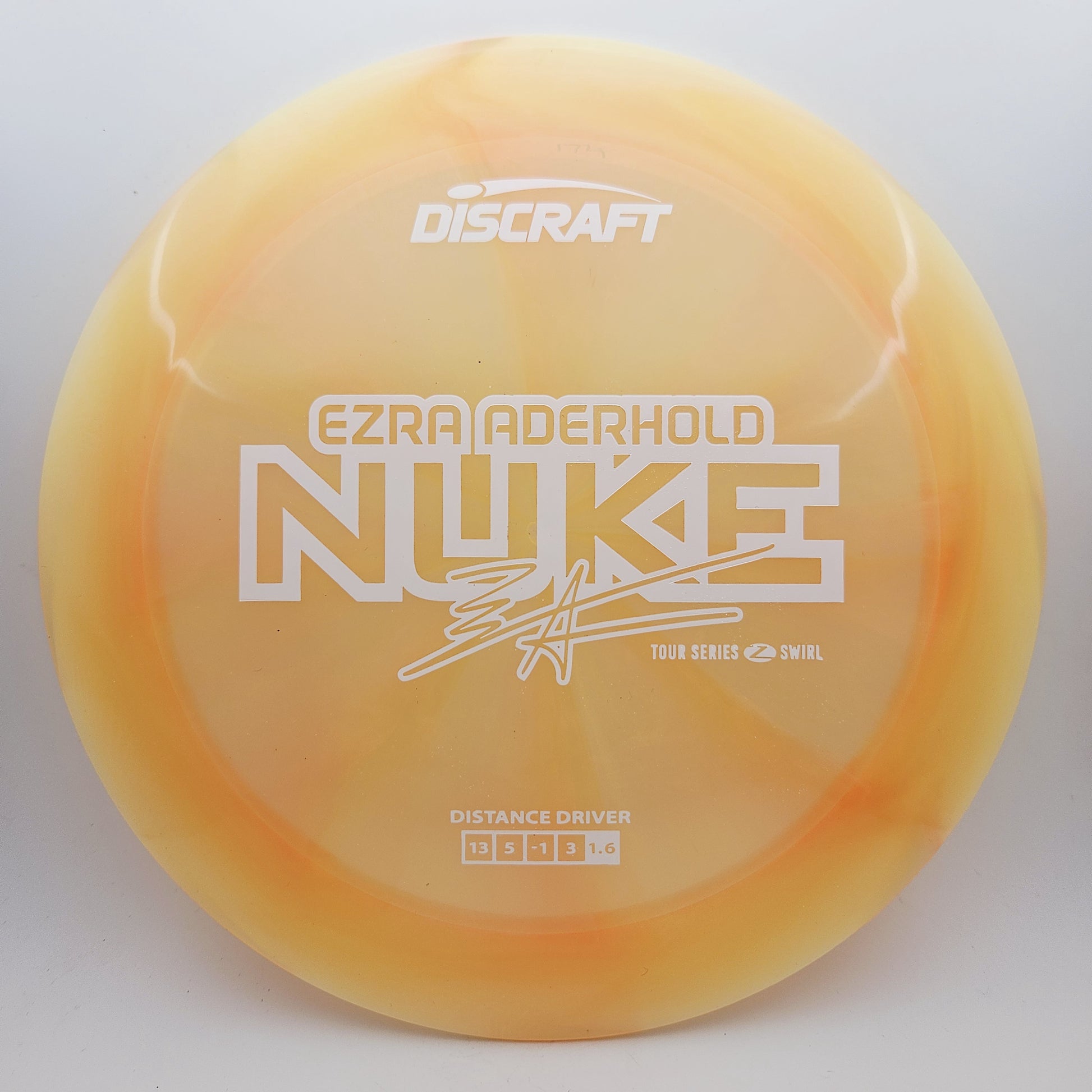#14162 173-174g Orange, Ezra Aderhold Tour Series 2025 Z Swirl Nuke