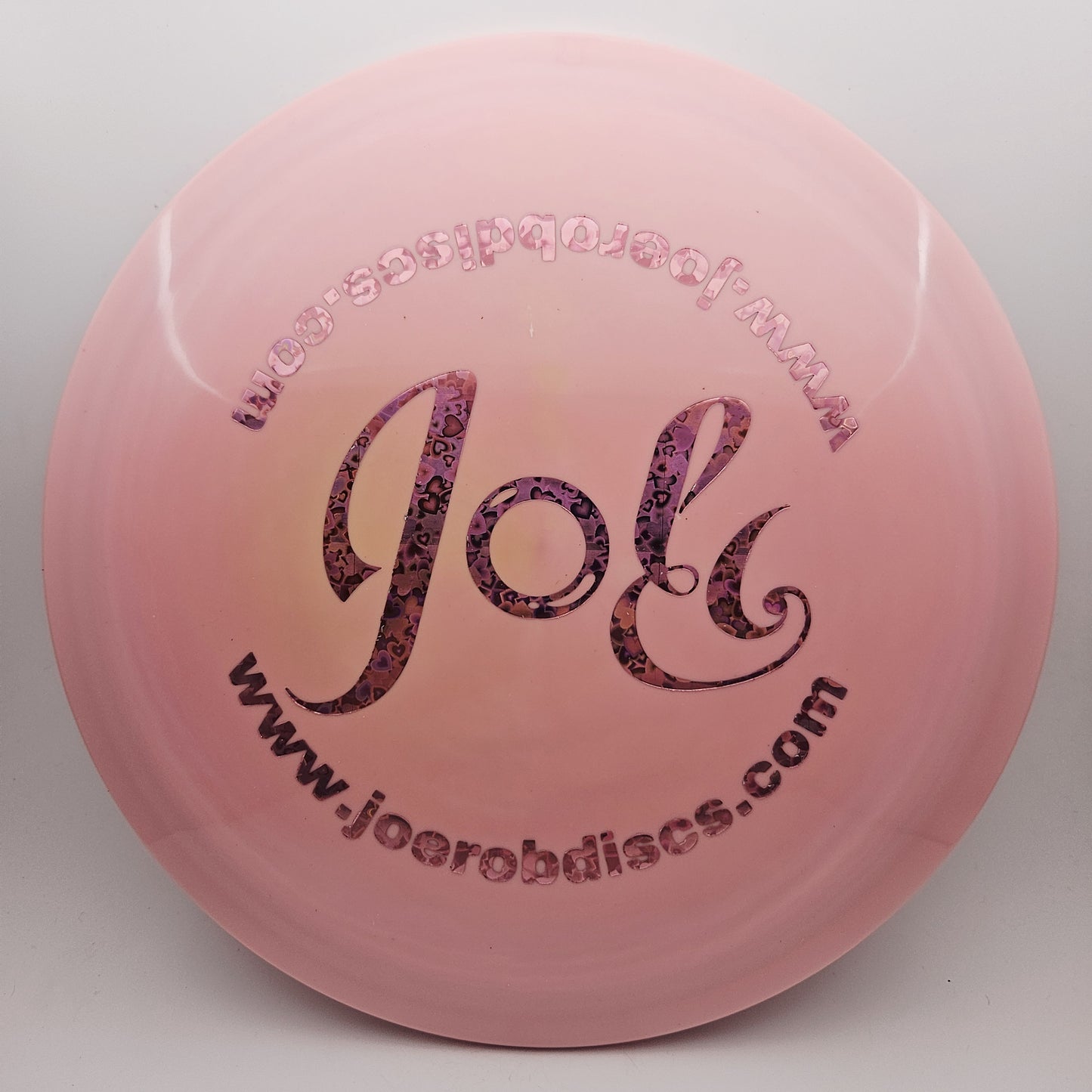 #15416 167-169g Peach, Hearts Foil, JRDG JRDG ESP Cicada