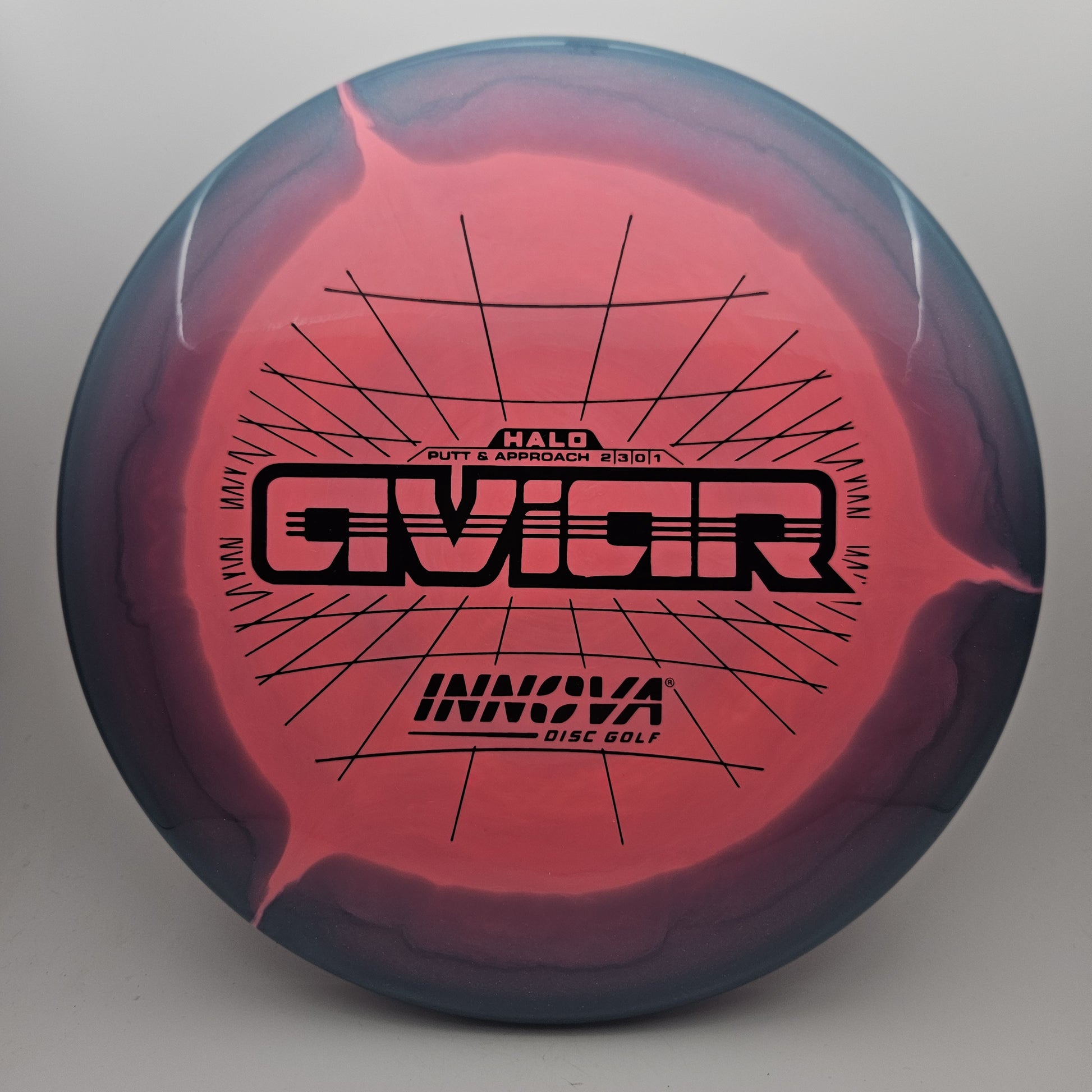 #11637 172g Pink / Blue Halo Star Aviar
