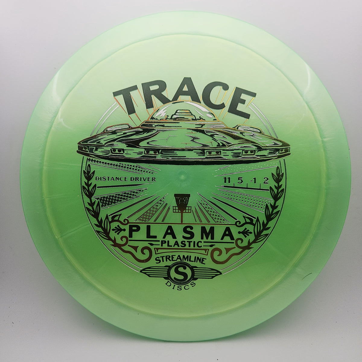 #14262 175g Green Plasma Trace