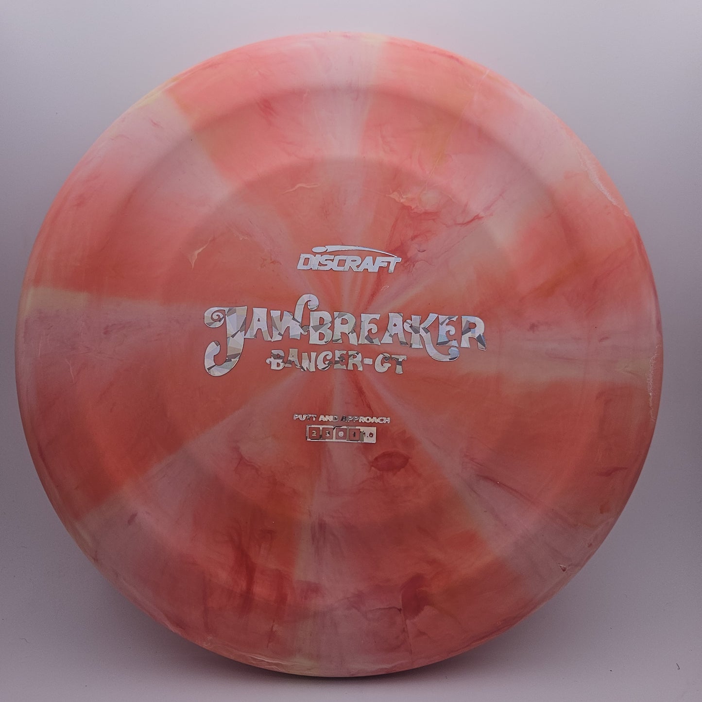 #7814 173-174g Orange Jawbreaker Banger-GT