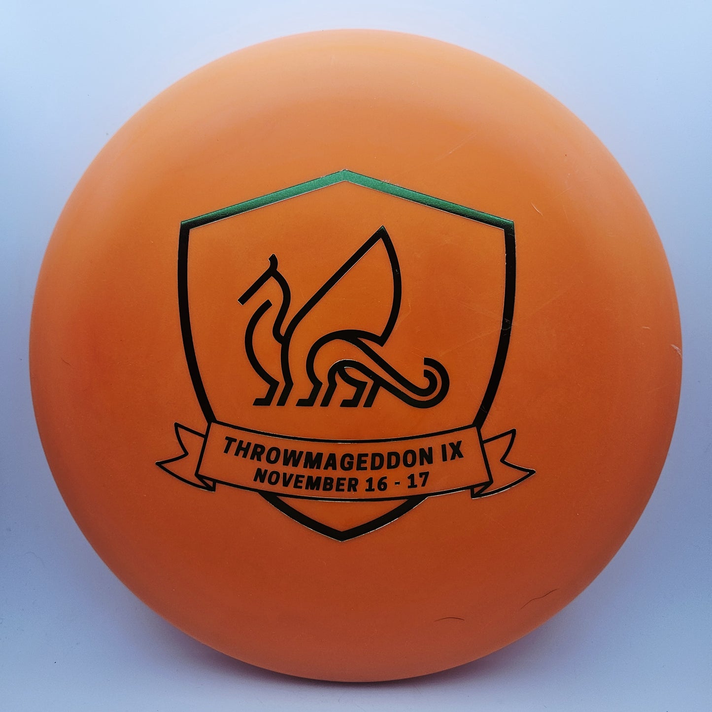 #13976 175g Orange, Throwmageddon IX DX Aviar - Throwmageddon IX