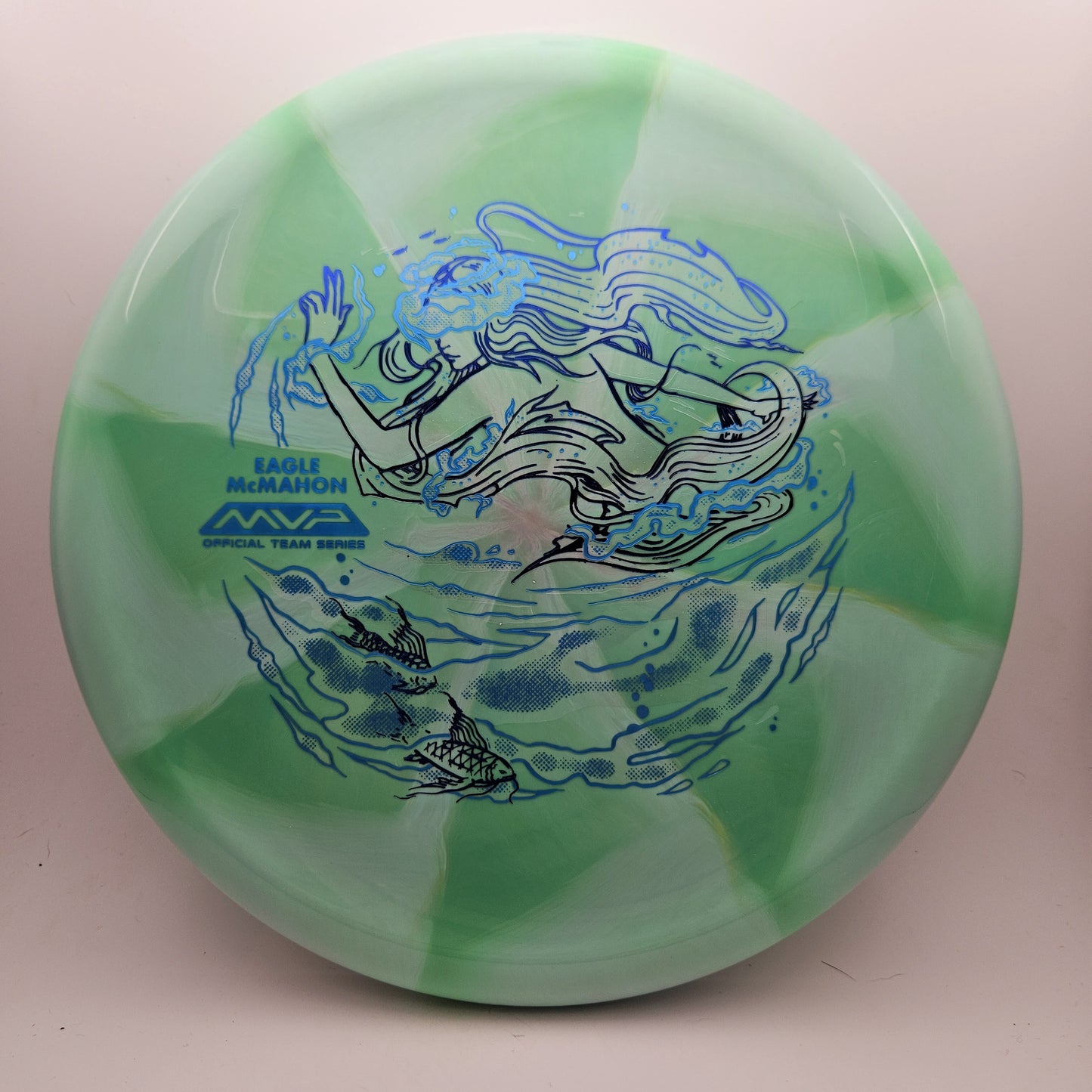 #10851 173g Teal, Eagle McMahon Team Series Cosmic Neutron Range