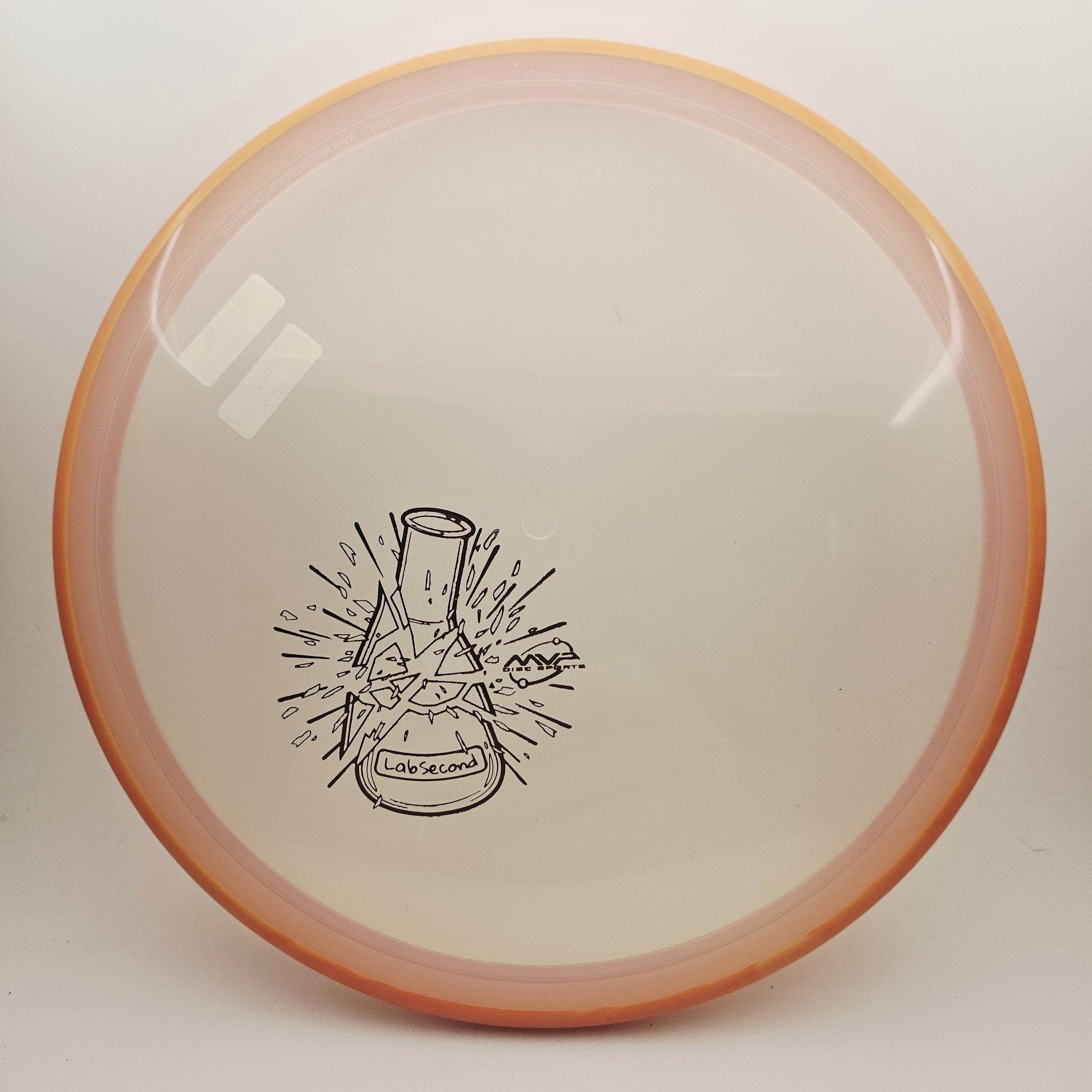 #13195 169g Clear / Orange, Lab Second Proton Envy - Lab Second