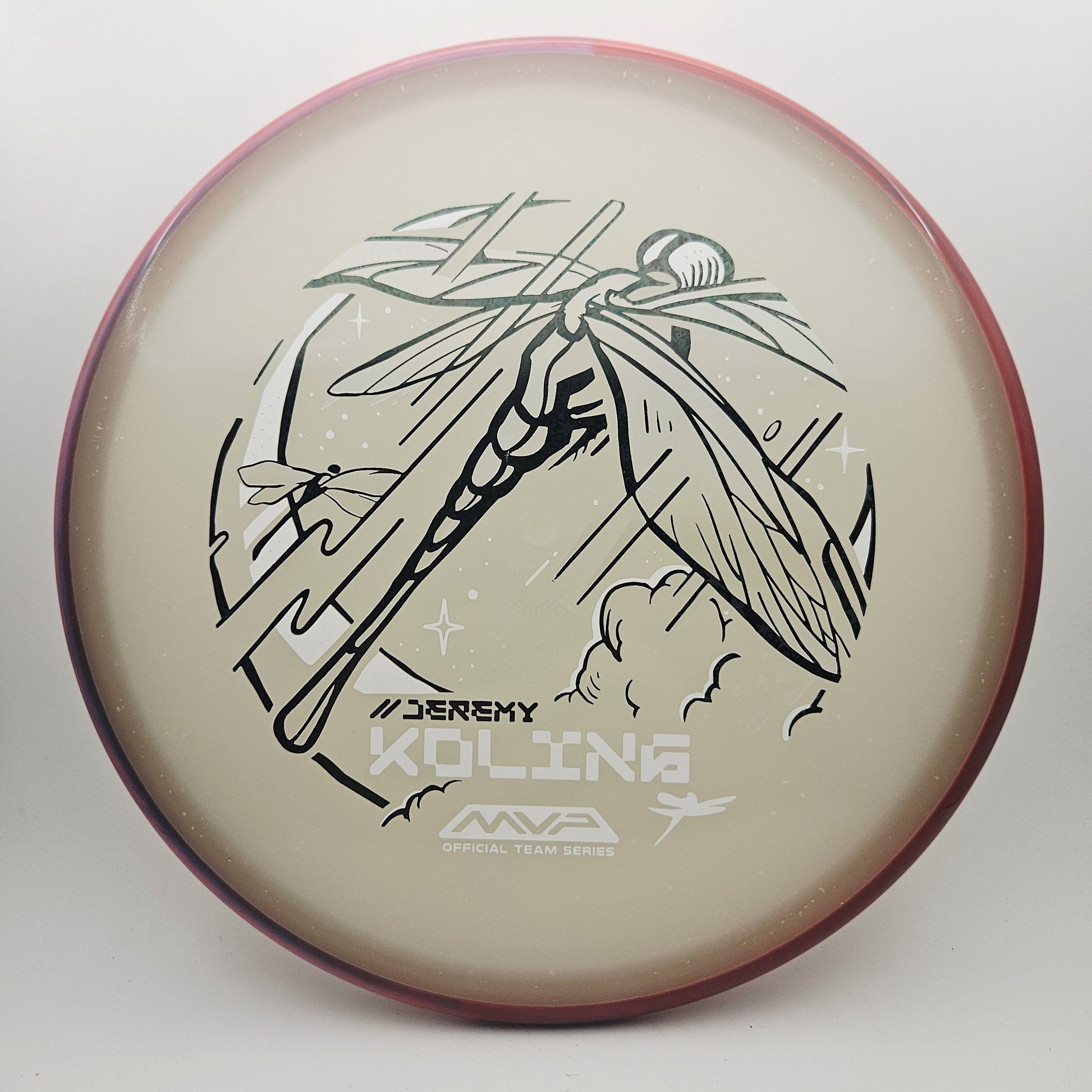 #16331 174g Red / Blue Glow, Jeremy Koling Tour Series Particle Eclipse Tempo