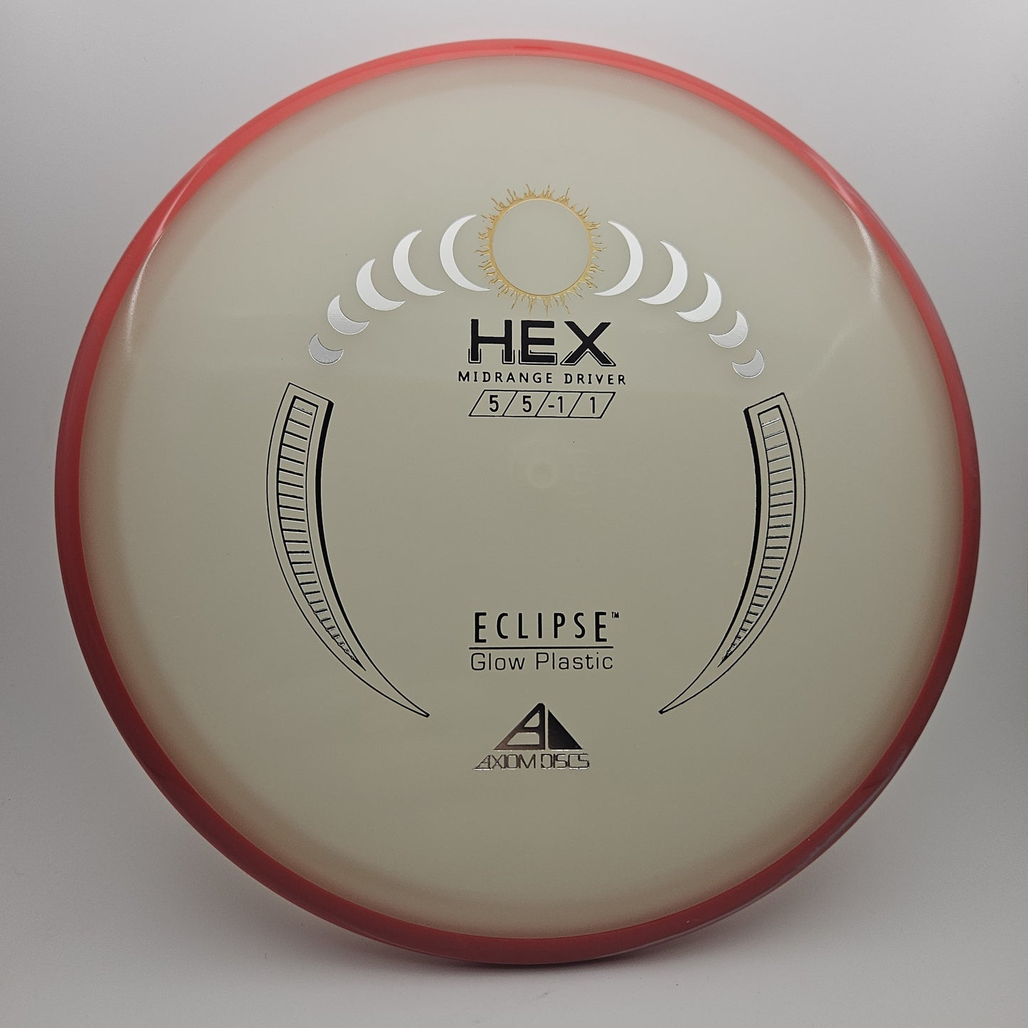 #7026 176g Glow / Red Eclipse Hex