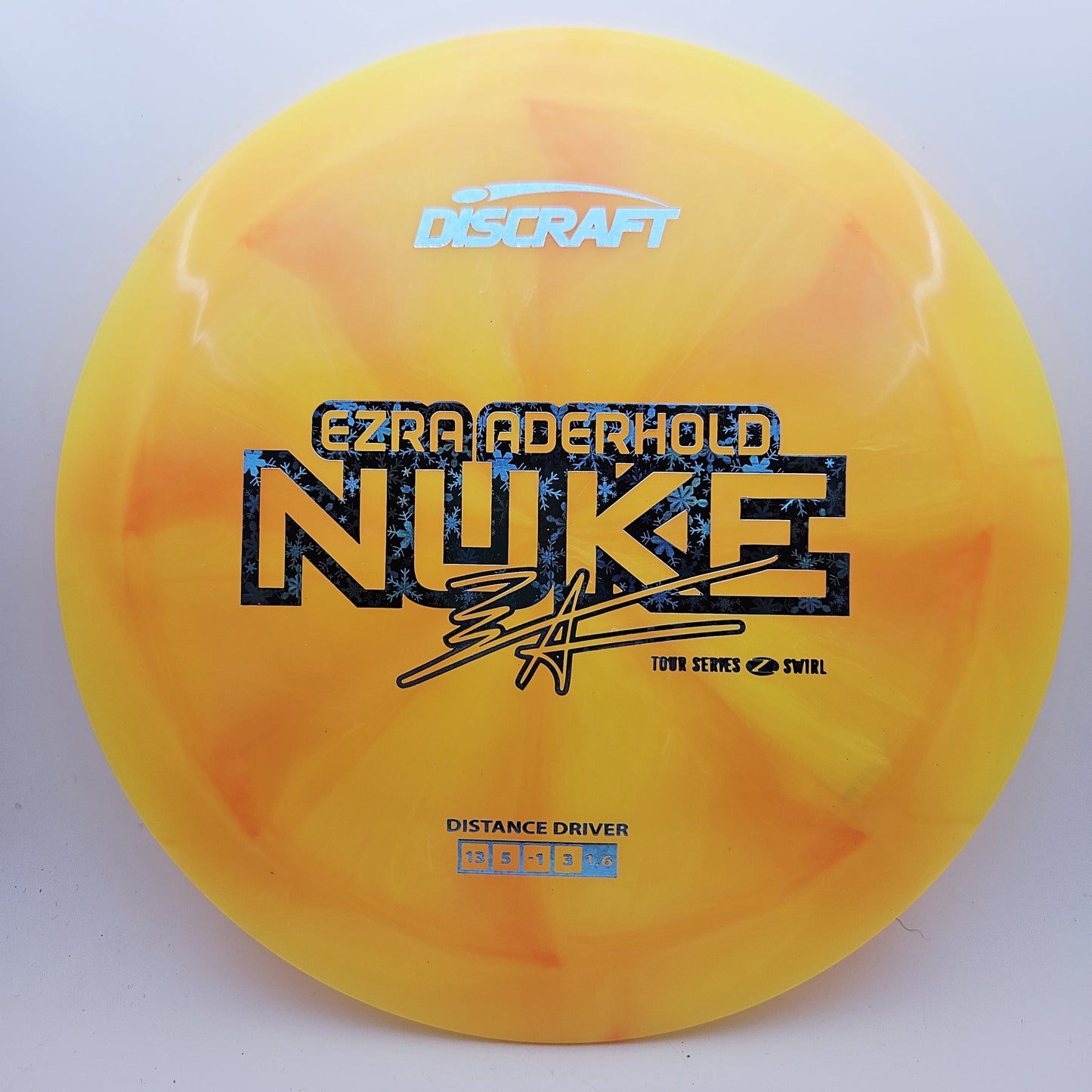 #13131 173-174g Orange, Ezra Aderhold Tour Series 2025 Z Swirl Nuke