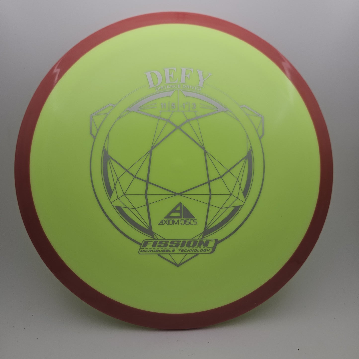 #7575 161g Dayglo / Red Fission Defy