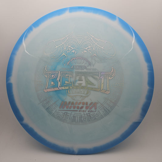 #9439 171g White / Blue Halo Star Beast