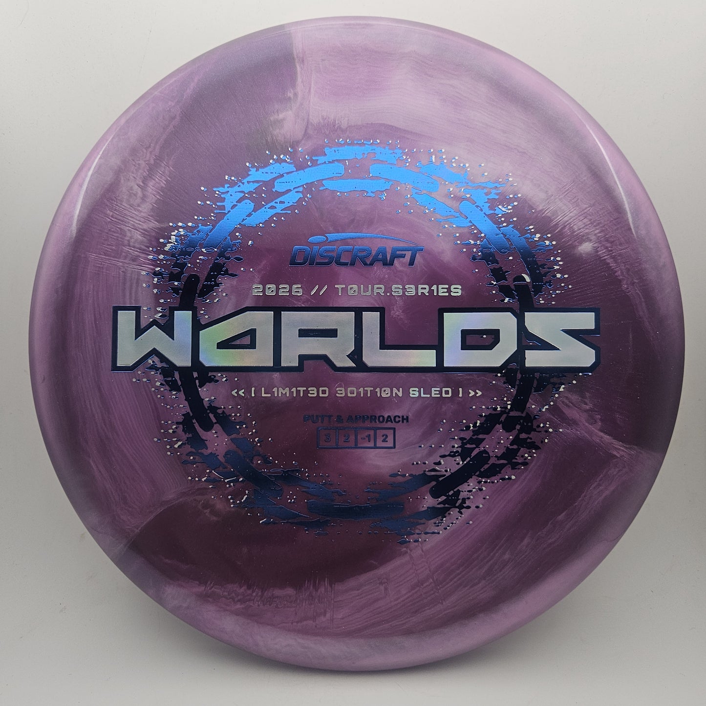 #19533 178g Purple, Worlds 2026 Tour Series Special Blend Sled - Worlds 2026