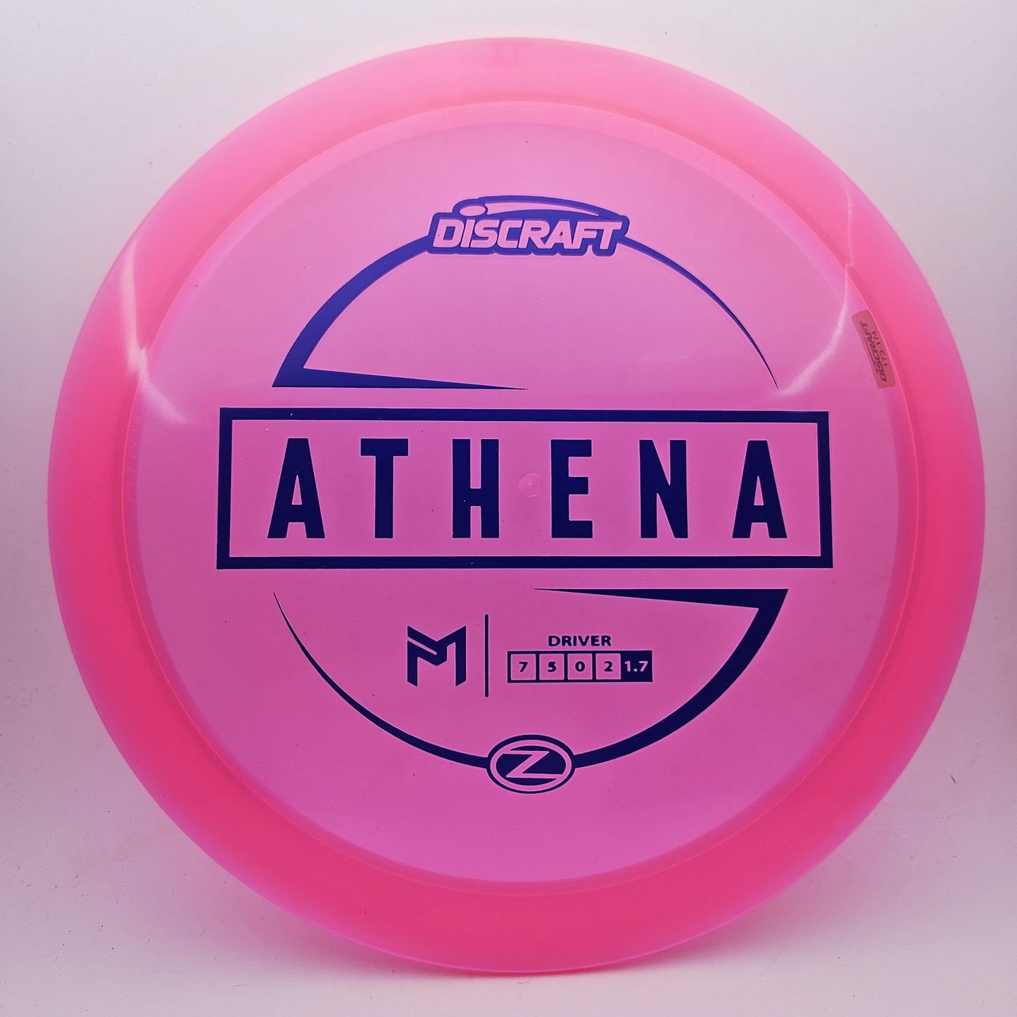 #19066 173-174g Pink McBeth Z Athena