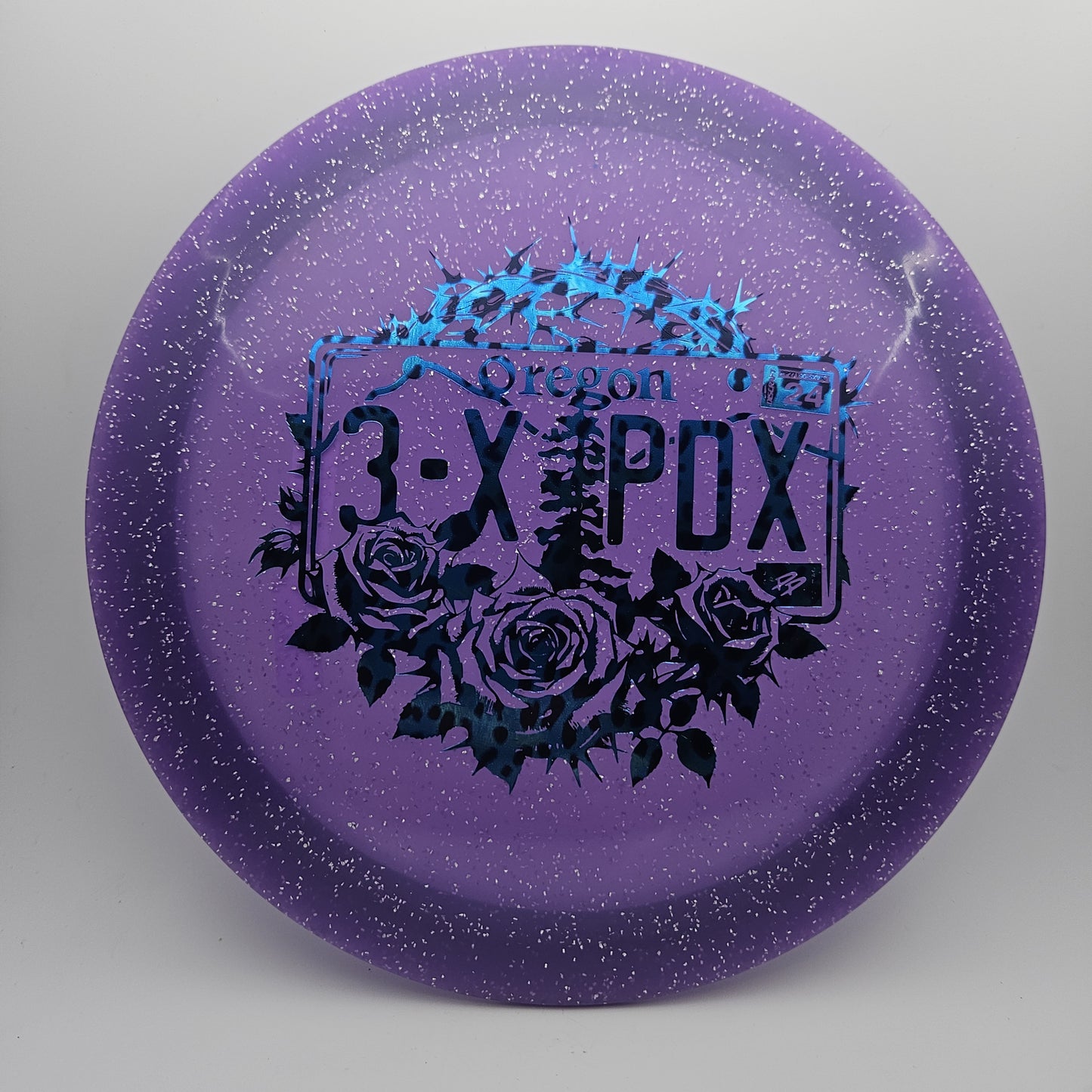 #7242 170-172g Purple, Paige Pierce PDX CryZtal Sparkle Drive - Paige Pierce PDX