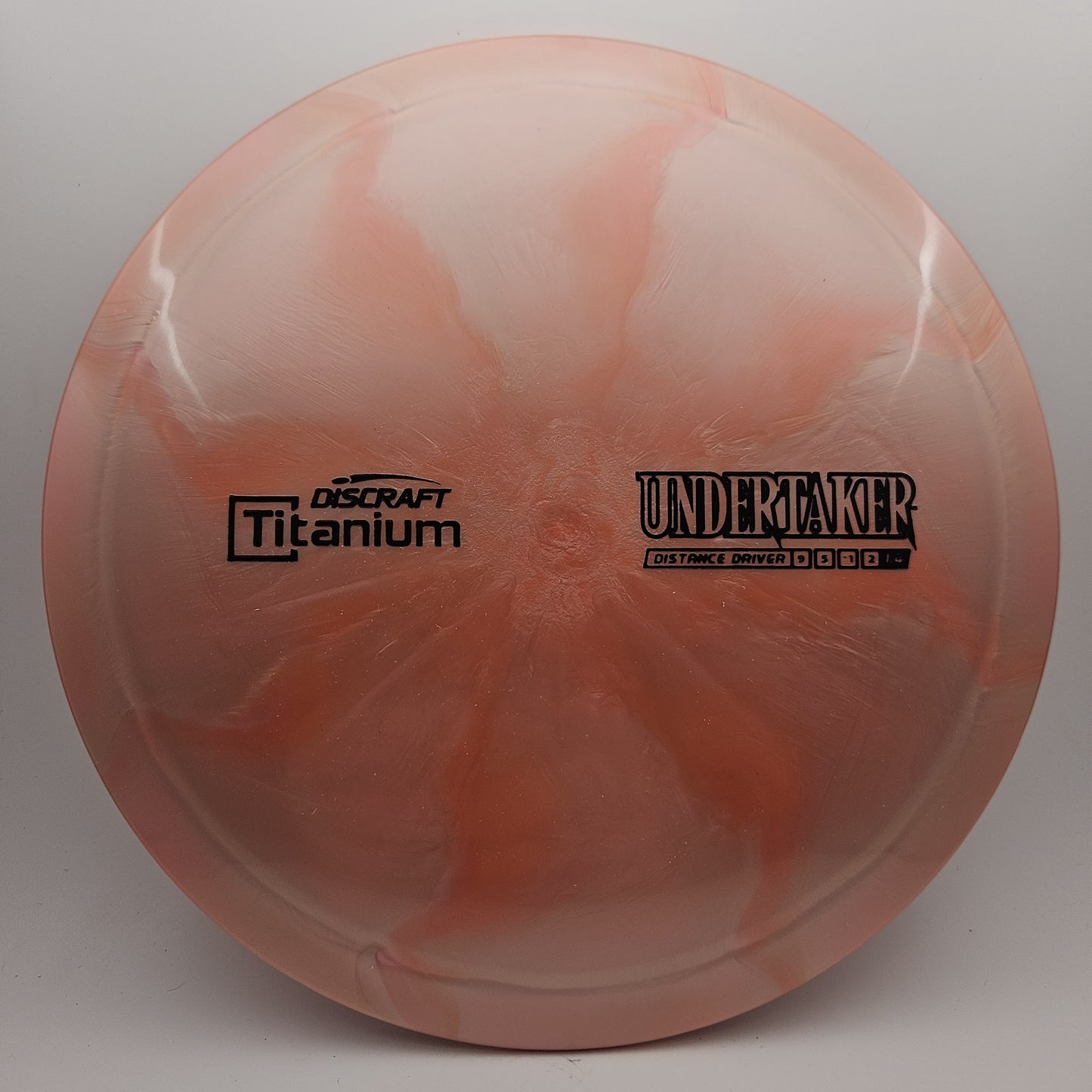 #8510 173-174g Peach Titanium Undertaker