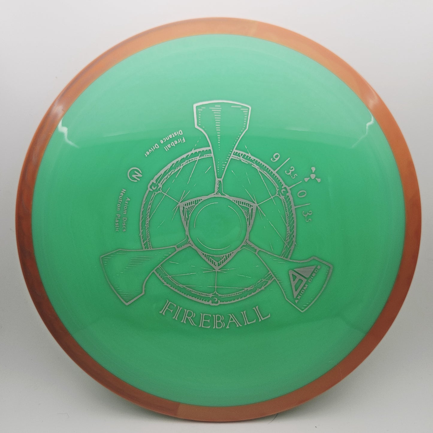 #13485 173g Green / Orange Neutron Fireball