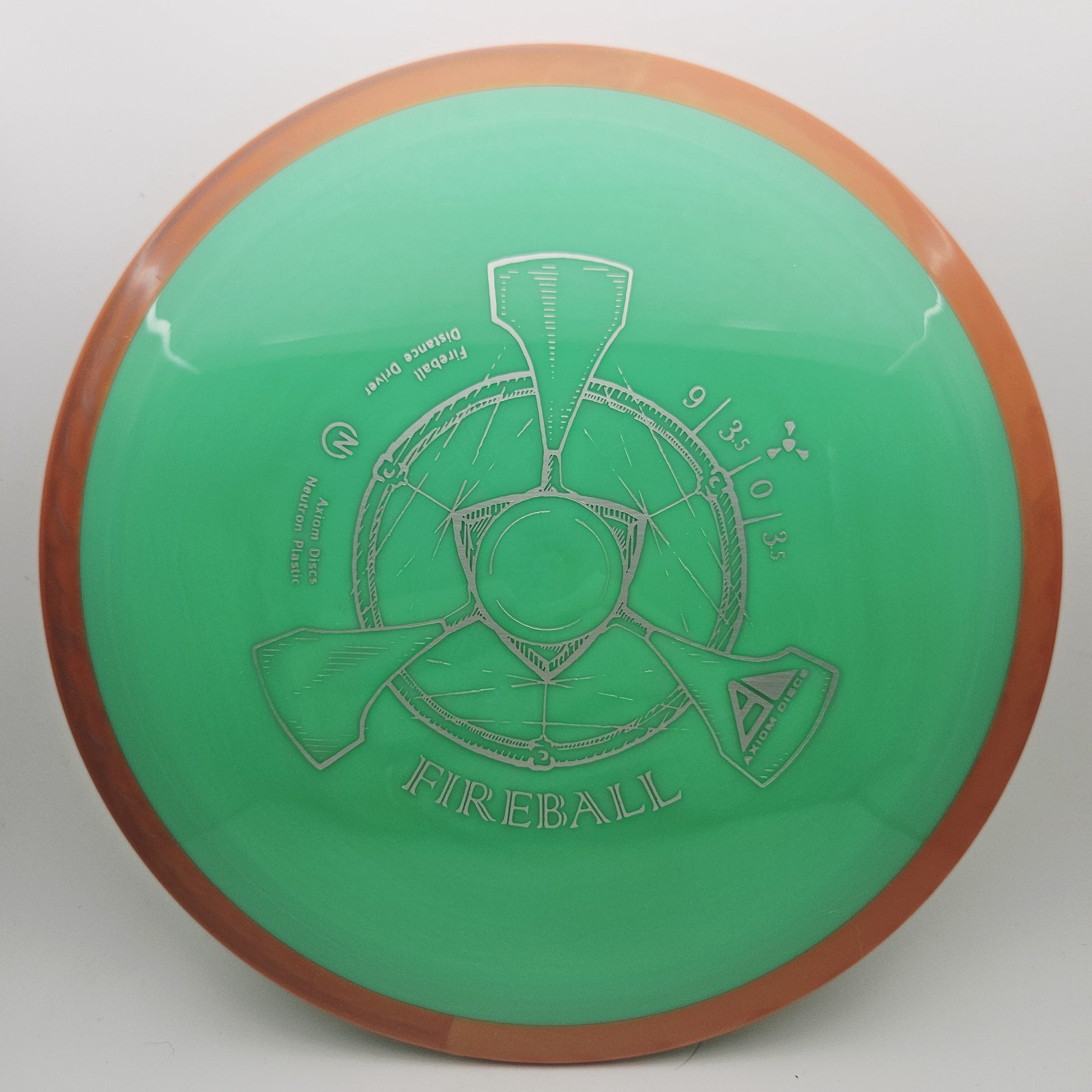 #13485 173g Green / Orange Neutron Fireball