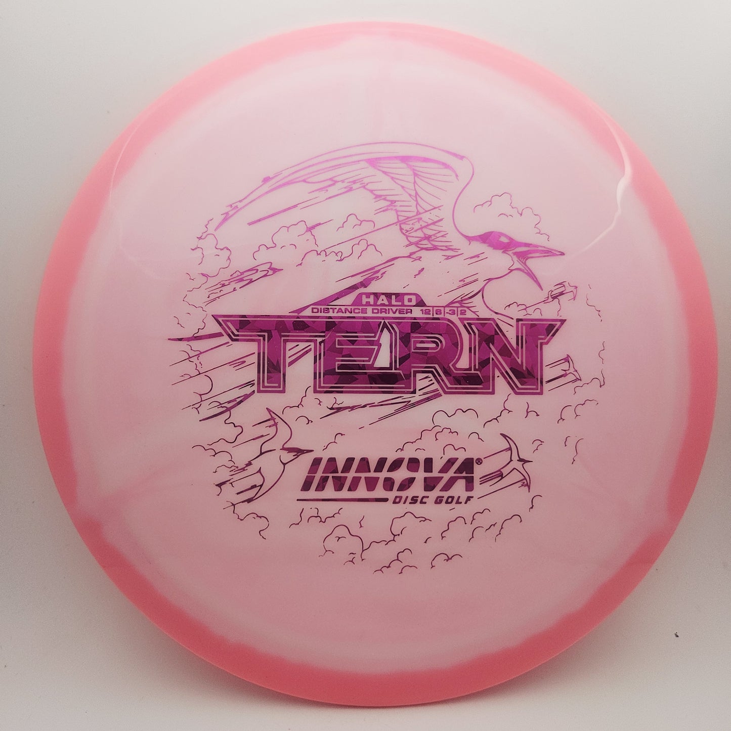 #18081 170g White / Pink Halo Star Tern