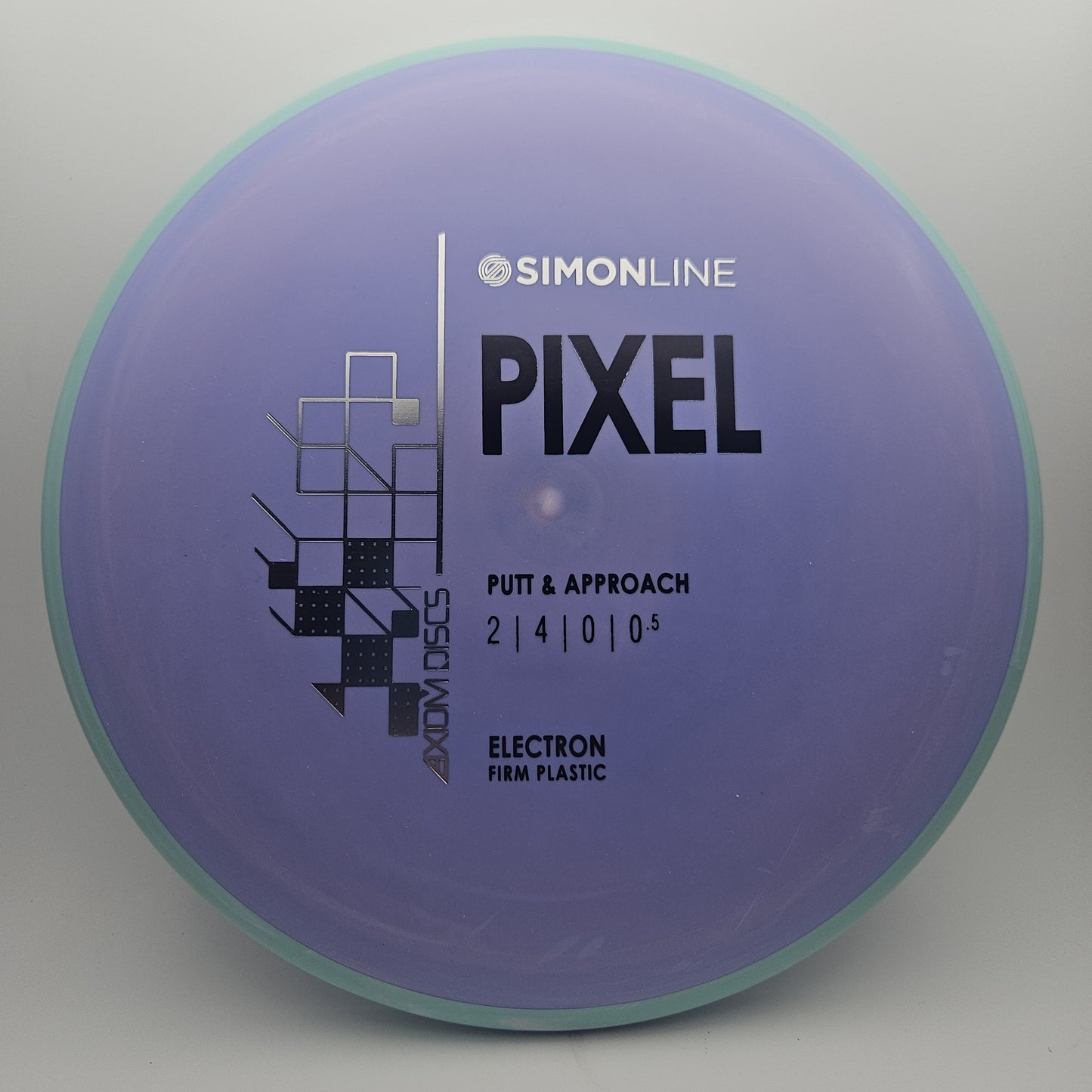 #7711 171g Purple / Teal Electron Firm Pixel