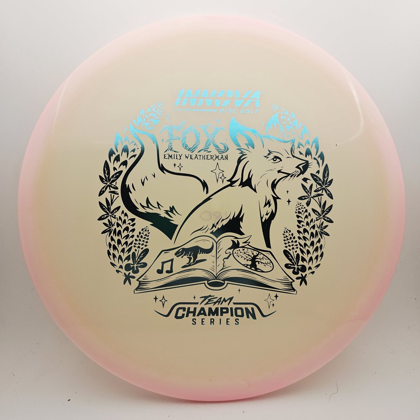 #17596 180g Pink / Glow, Emily Weatherman Tour Series Proto Glow Halo Champion Fox - Emily Weatherman Tour Series
