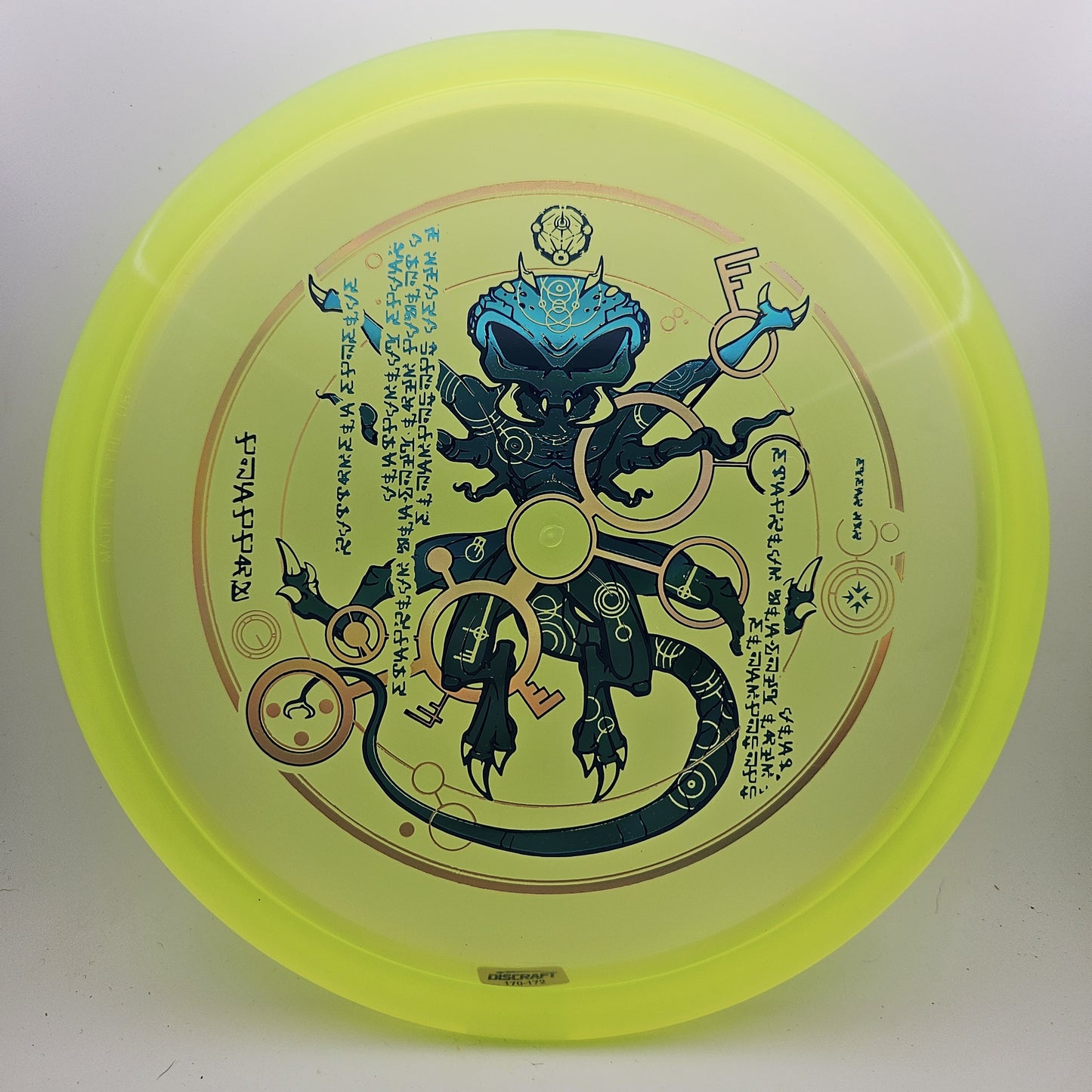 #14418 170-172g Yellow, The Venutian Man DFX Z Zone